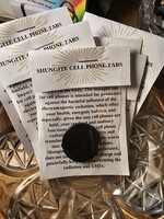 Shungite Cell Phone Tab (Rectangle) , EMF Blocker