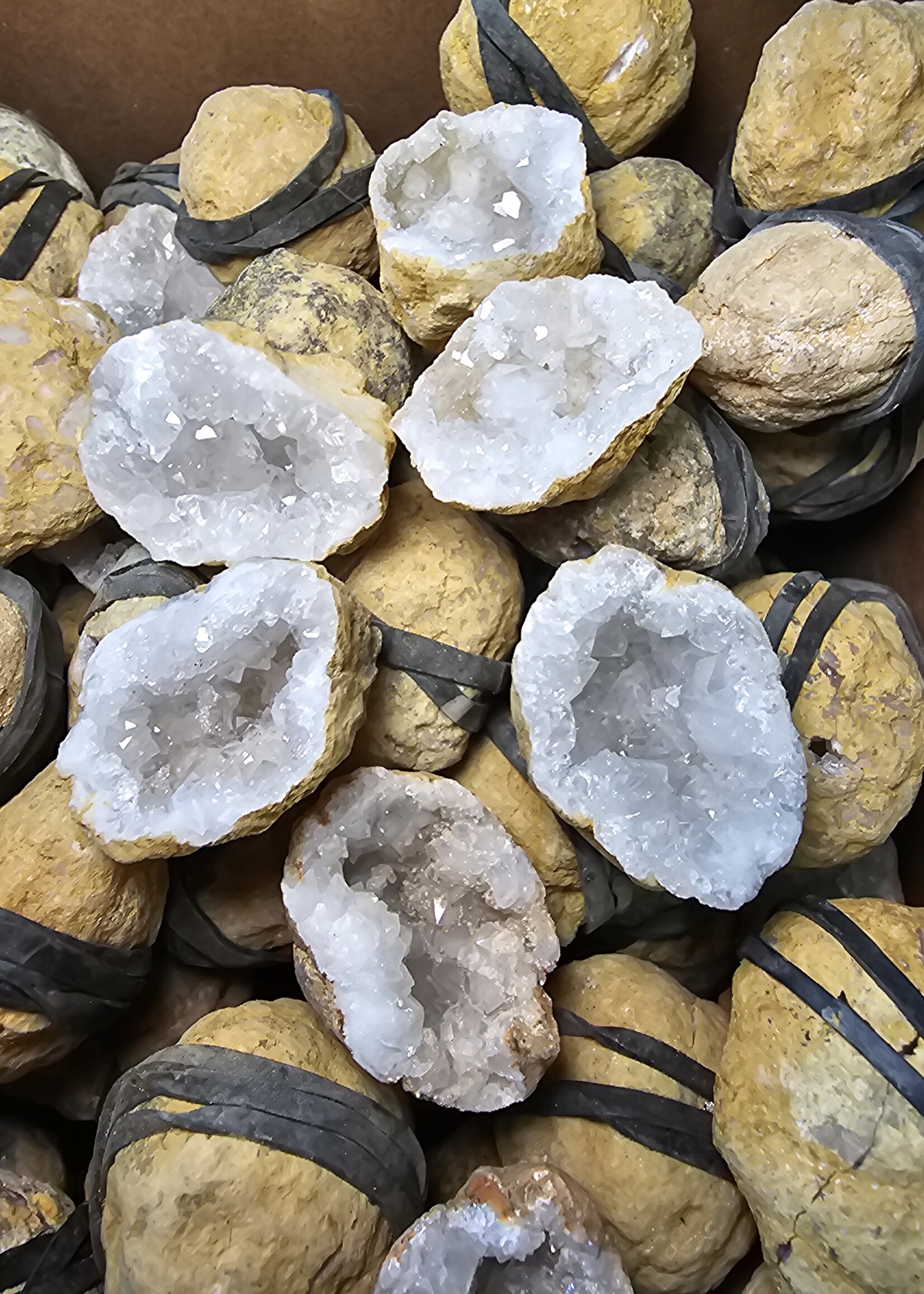 Mini Moroccan Geode Pair Cut - Mrocco 1.5"x1.5"