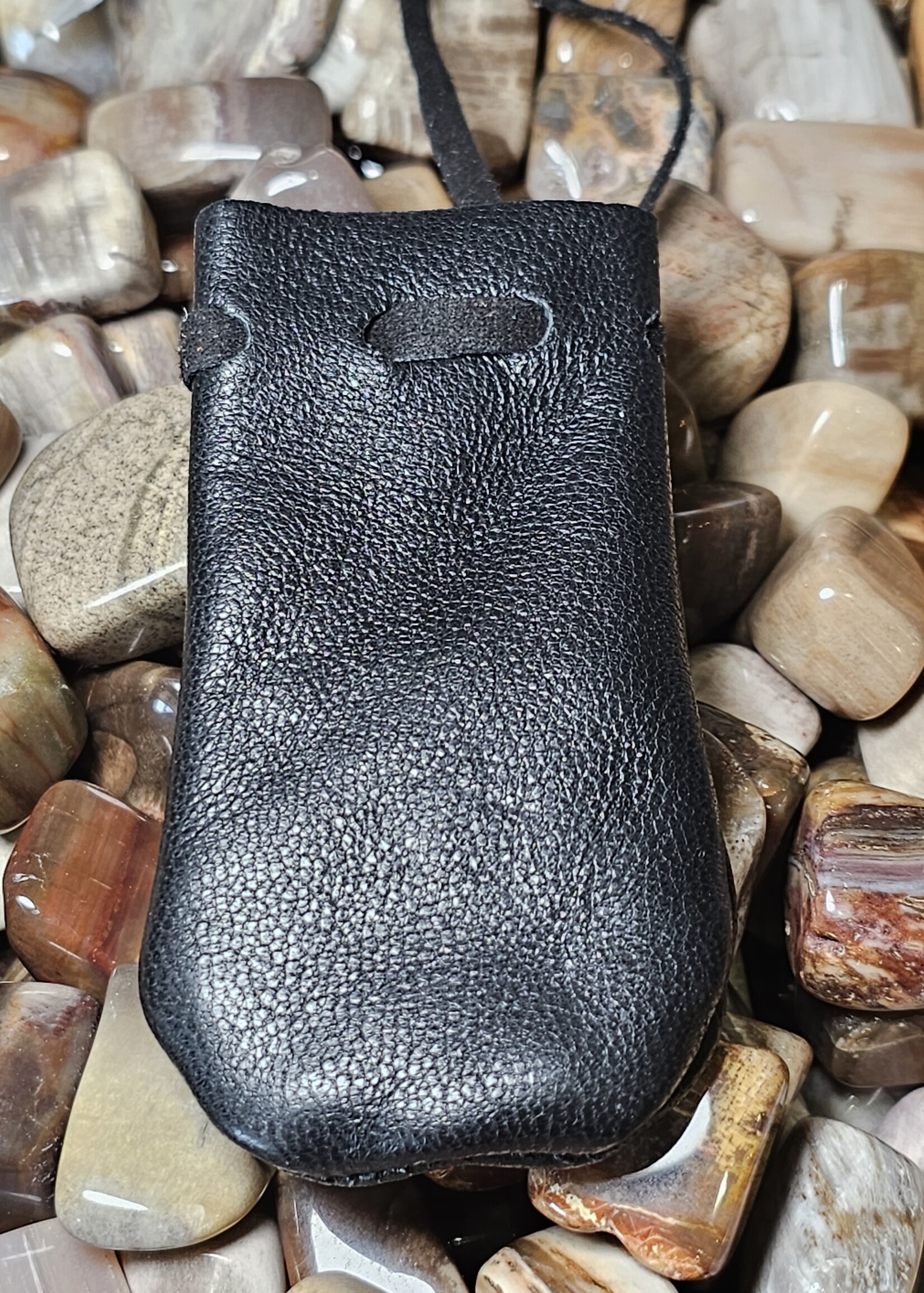 Mini Leather Bag  2" x 3"