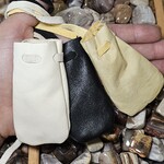 Mini Leather Bag  2" x 3"