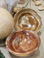 Green/ Multi Onyx Bowls 4"