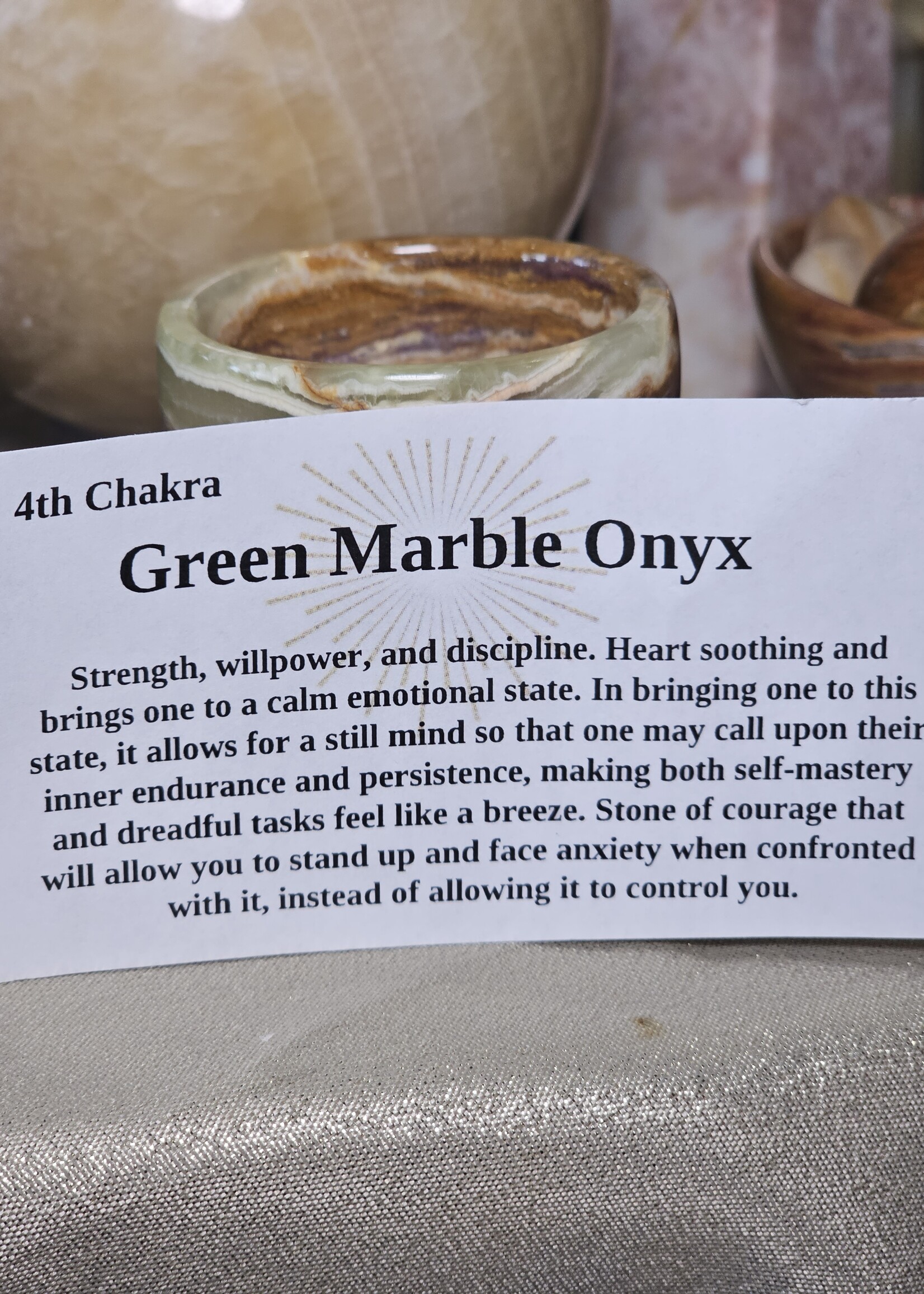 Mini Bowls Green Onyx