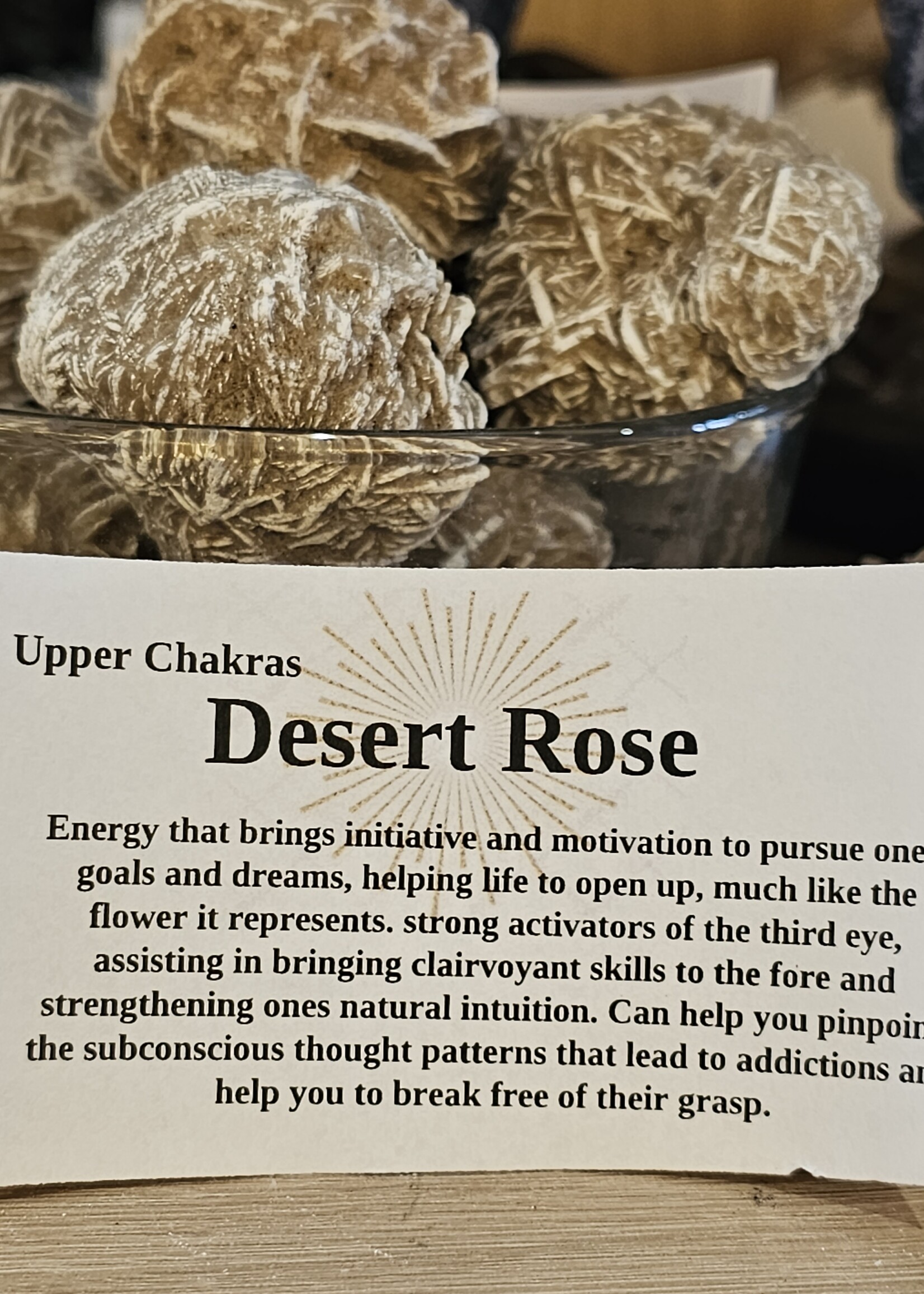 Desert Rose Natural Medium 1.5"