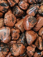 Mahogany Obsidian Tumbled, Medium