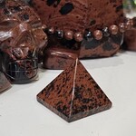 Mahogany Obsidian Pyramid