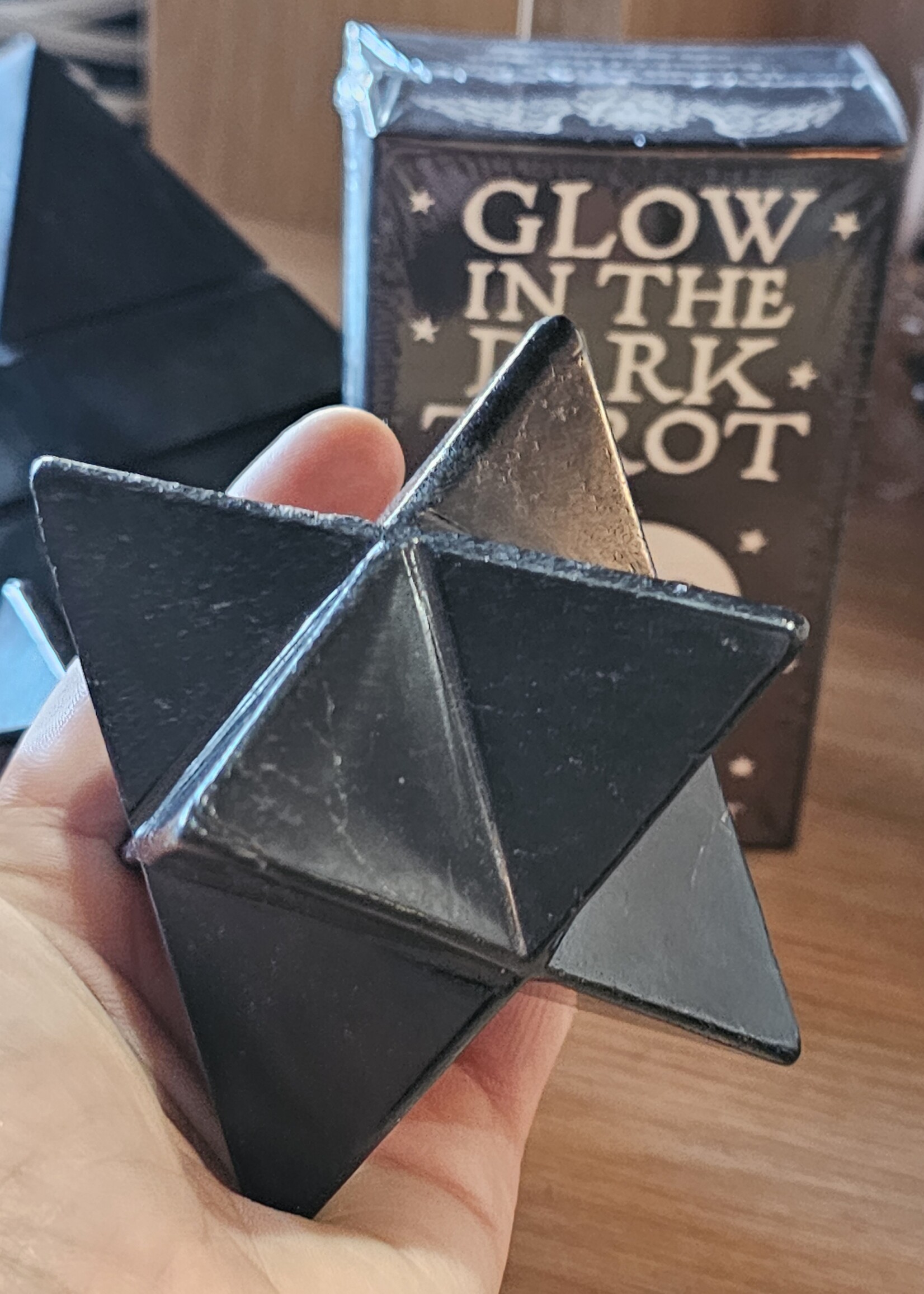 Shungite Merkaba 6cm