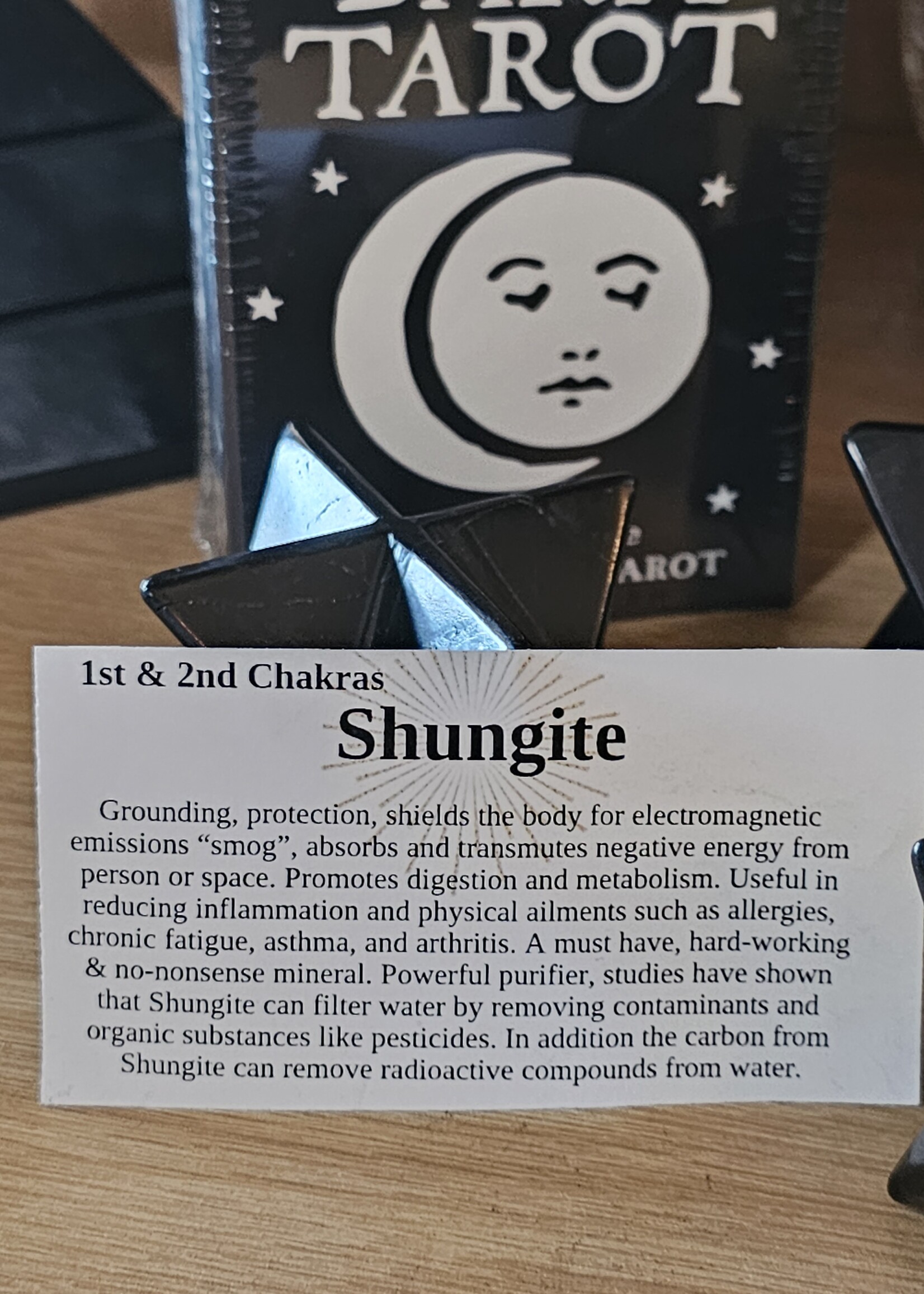 Shungite Merkaba 4cm