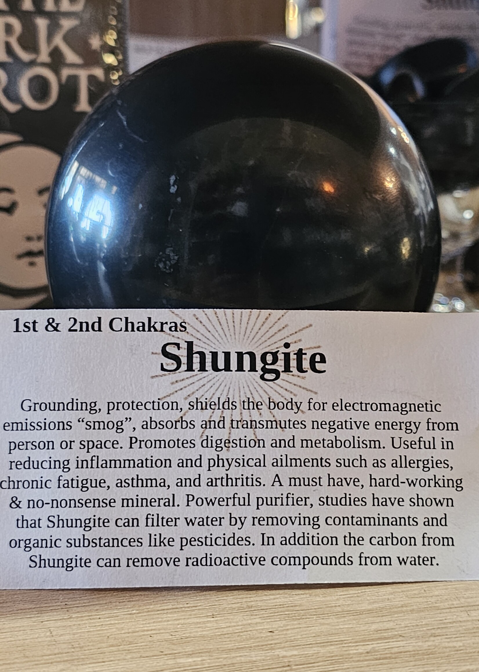 Shungite Sphere 8cm
