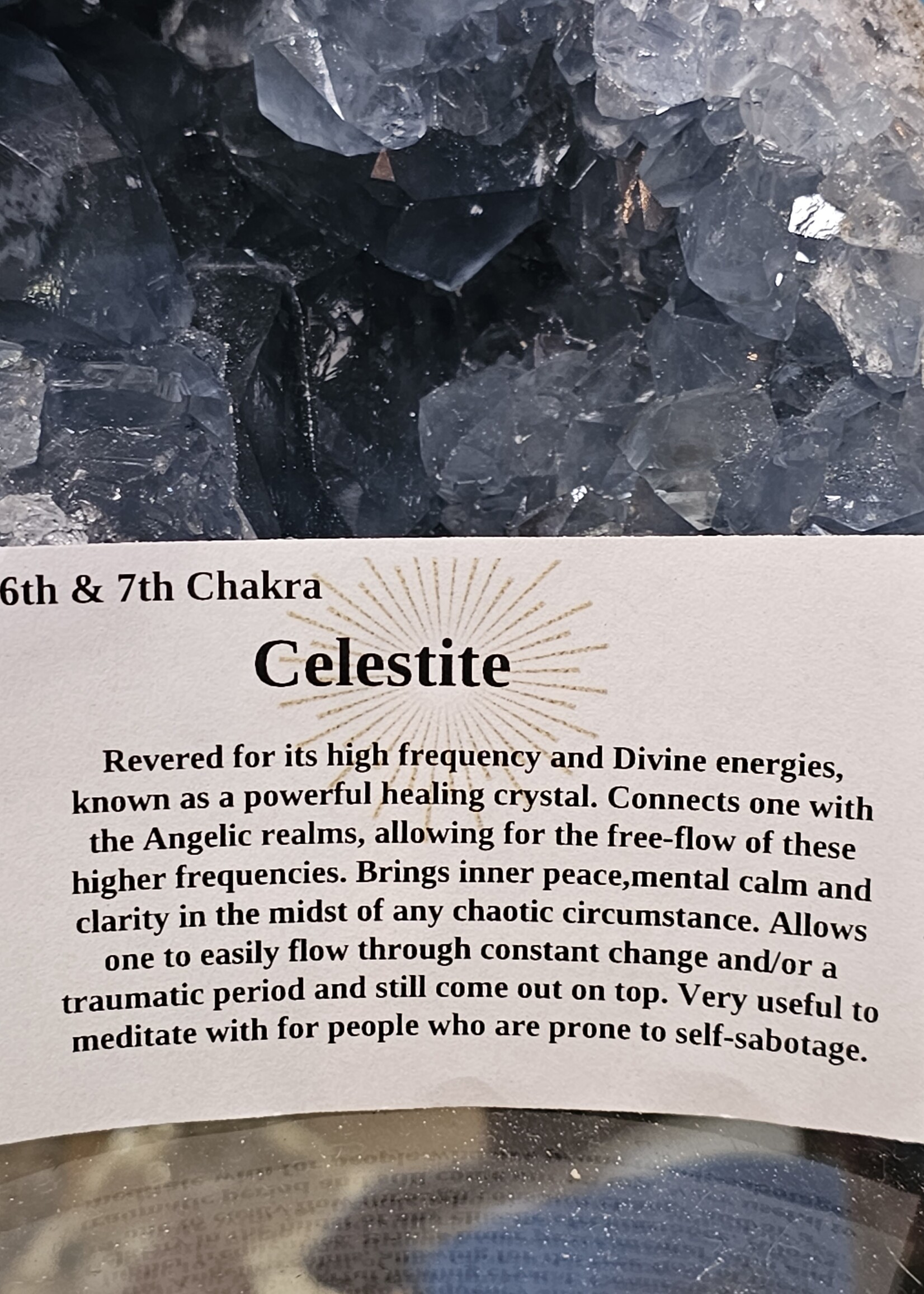 Celestite Tumbled