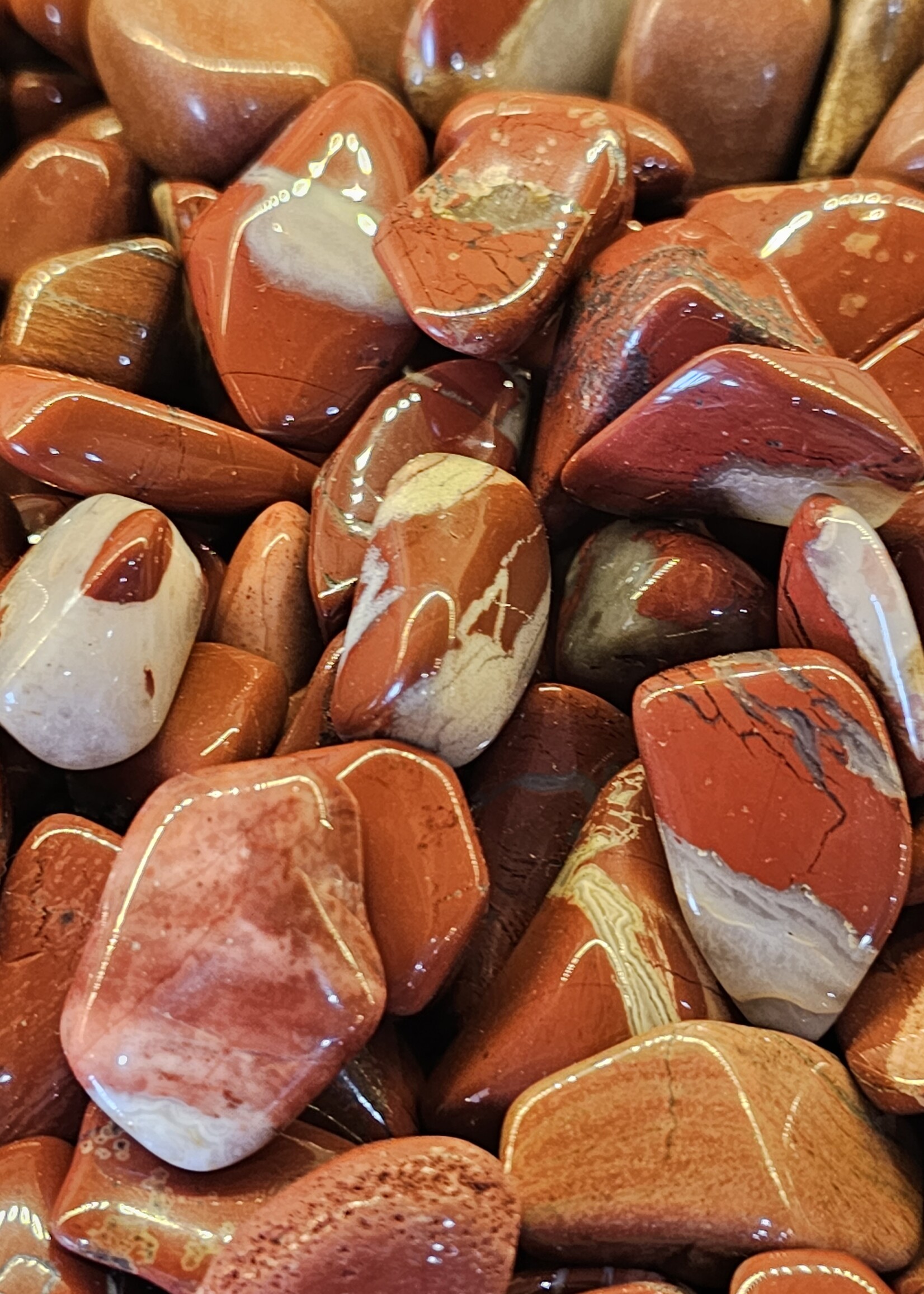 Red Jasper Tumbled