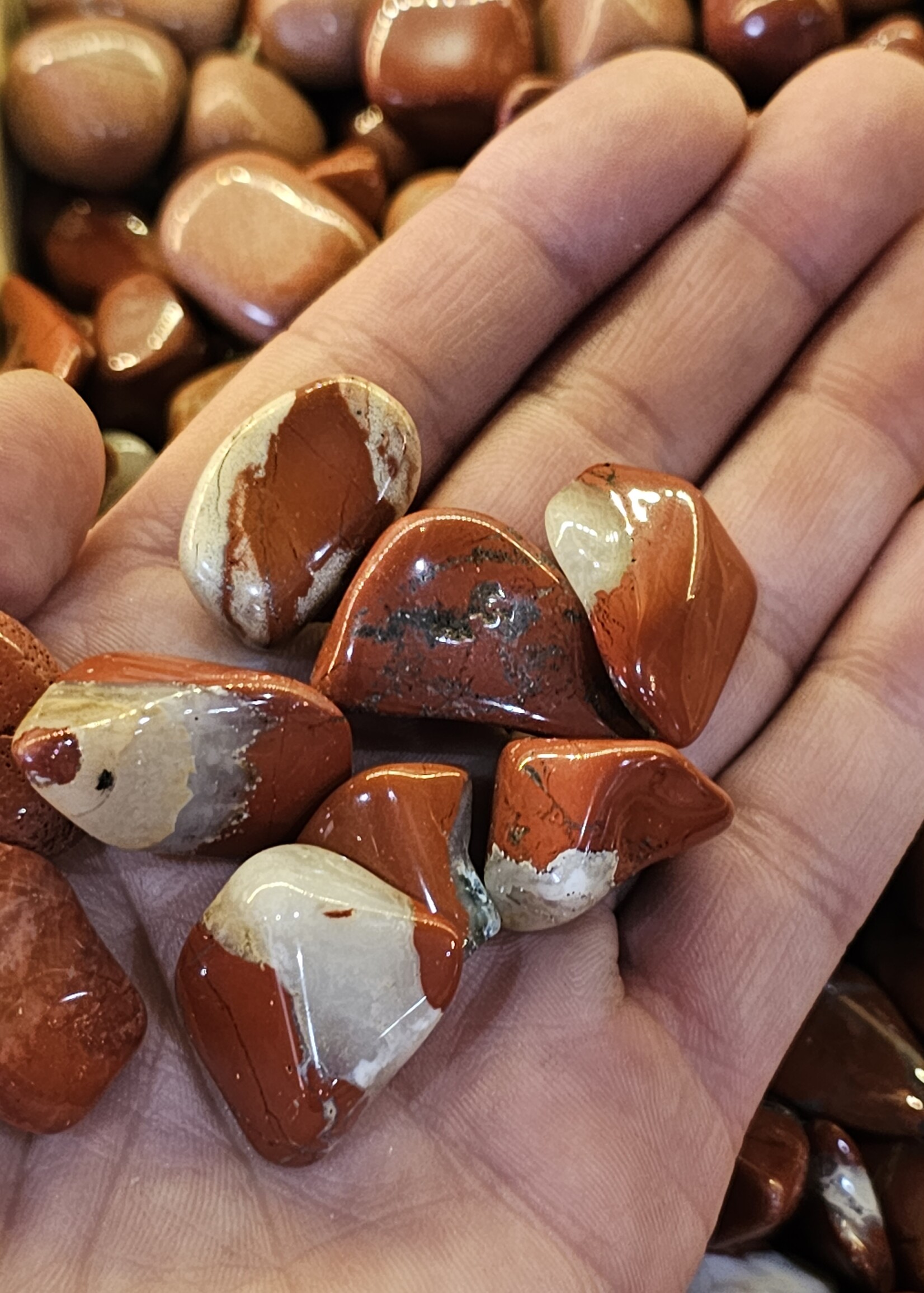 Red Jasper Tumbled