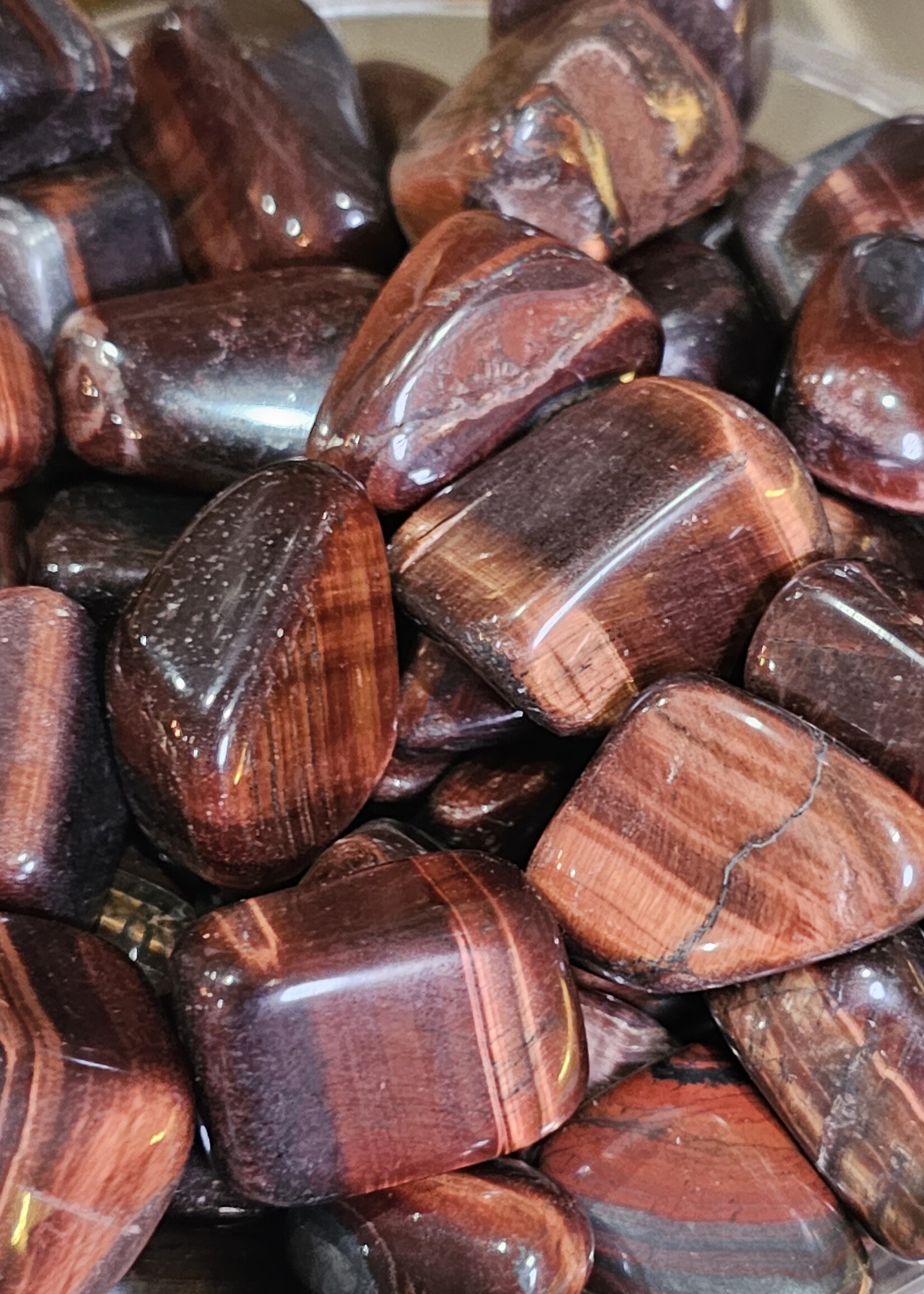 Red Tiger Eye Tumbled