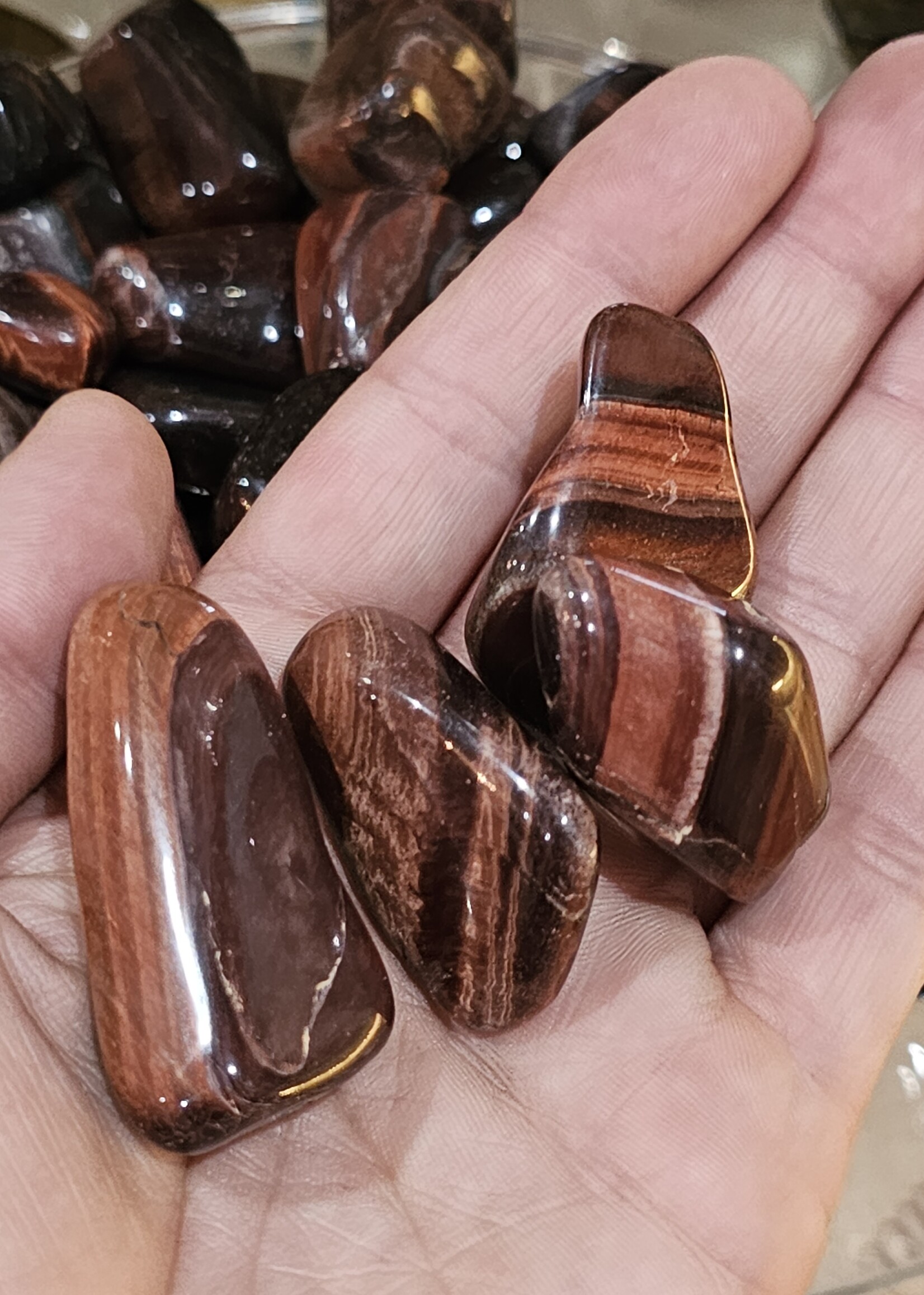 Red Tiger Eye Tumbled