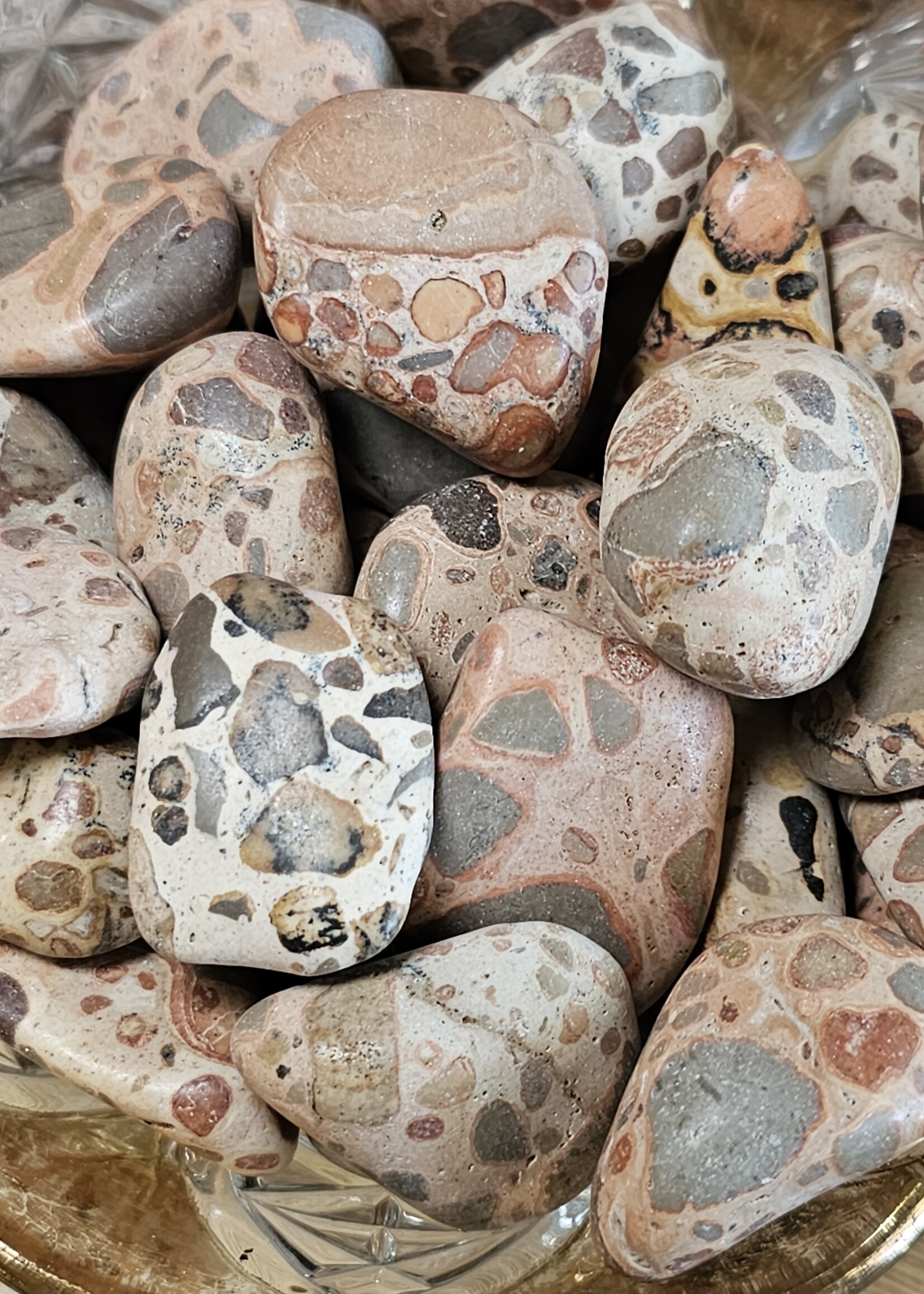 Rhyolite (Brown) Tumbled, Medium