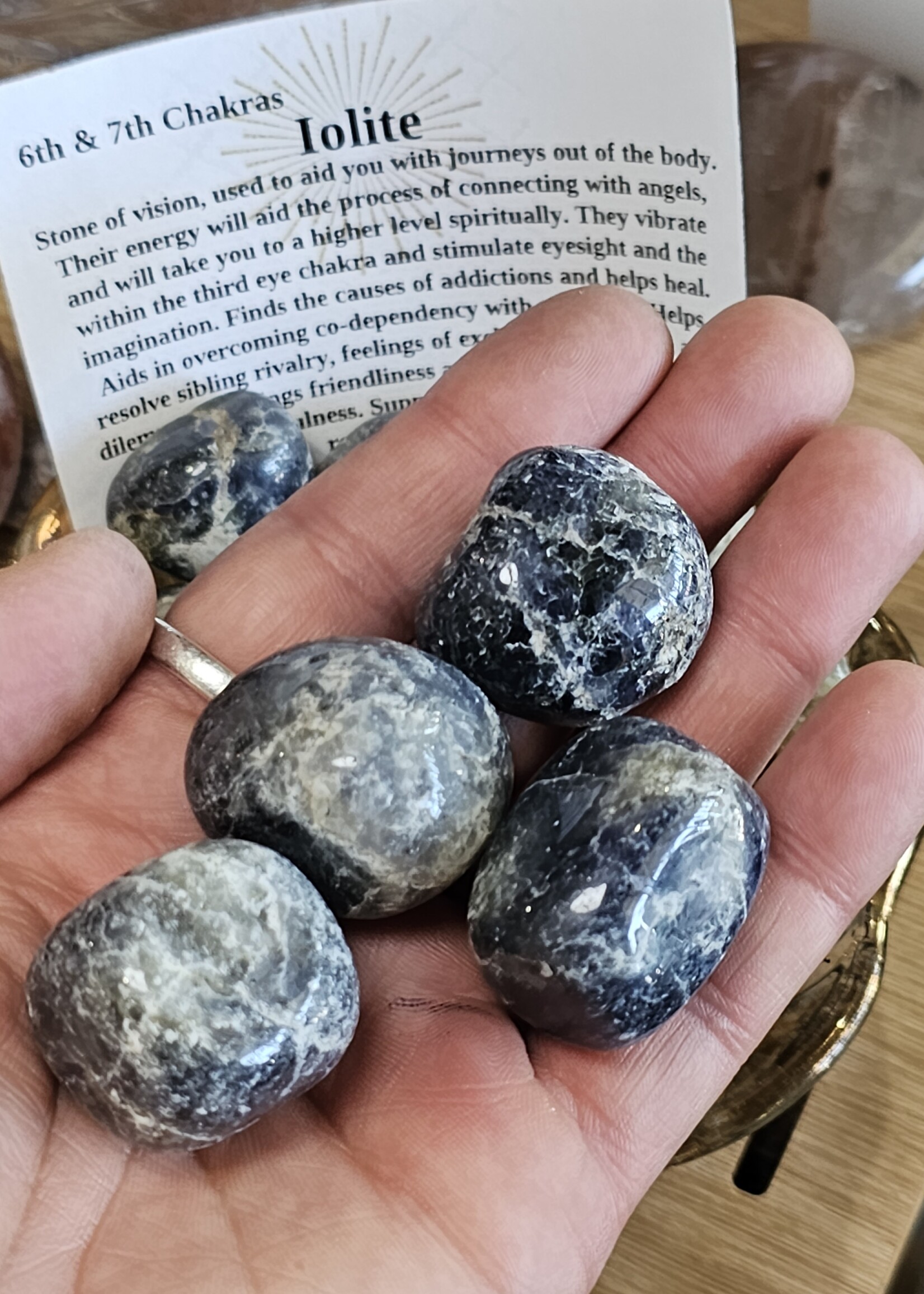 Iolite Tumbled, X Large