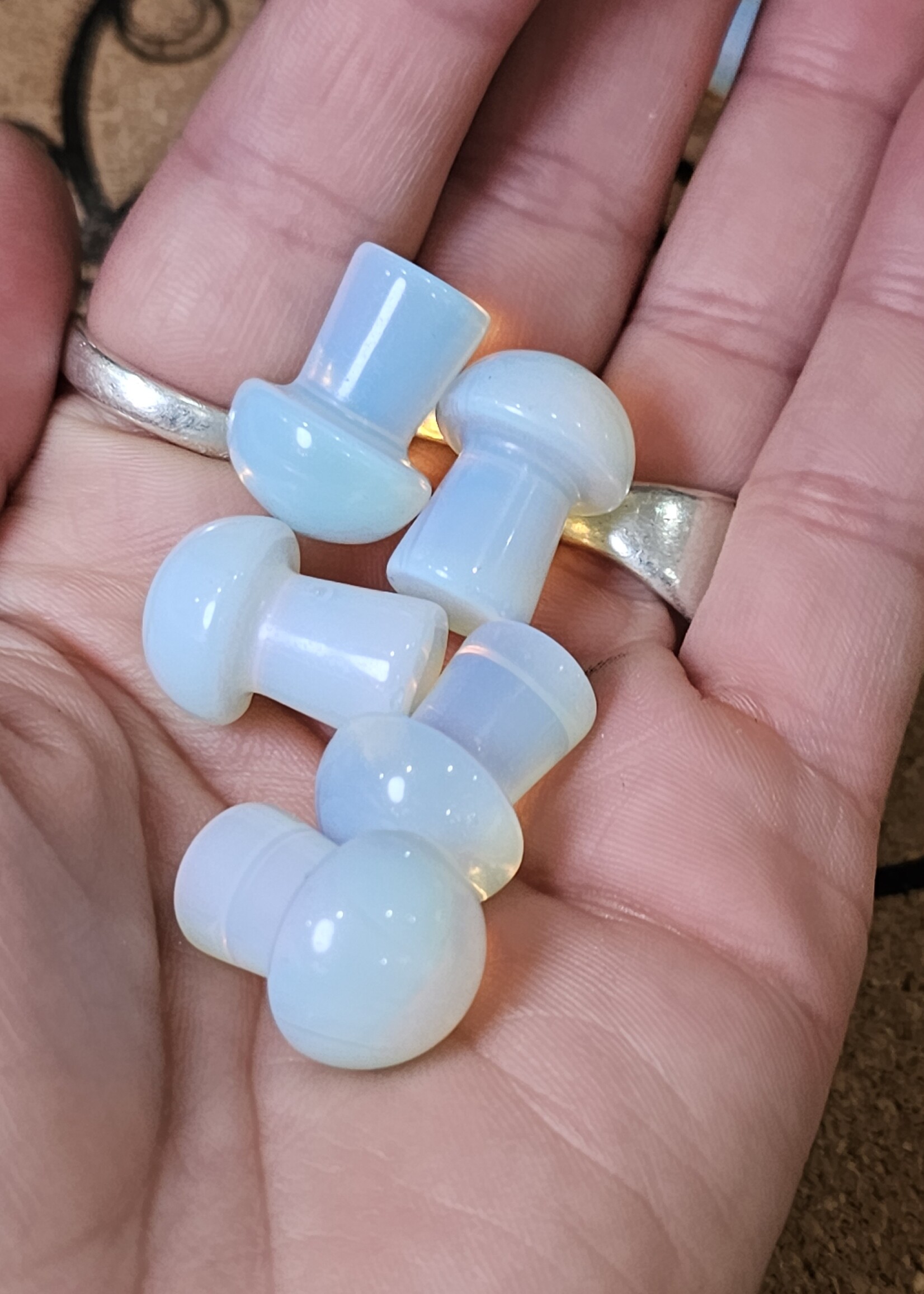 Opalite Mushroom 1"