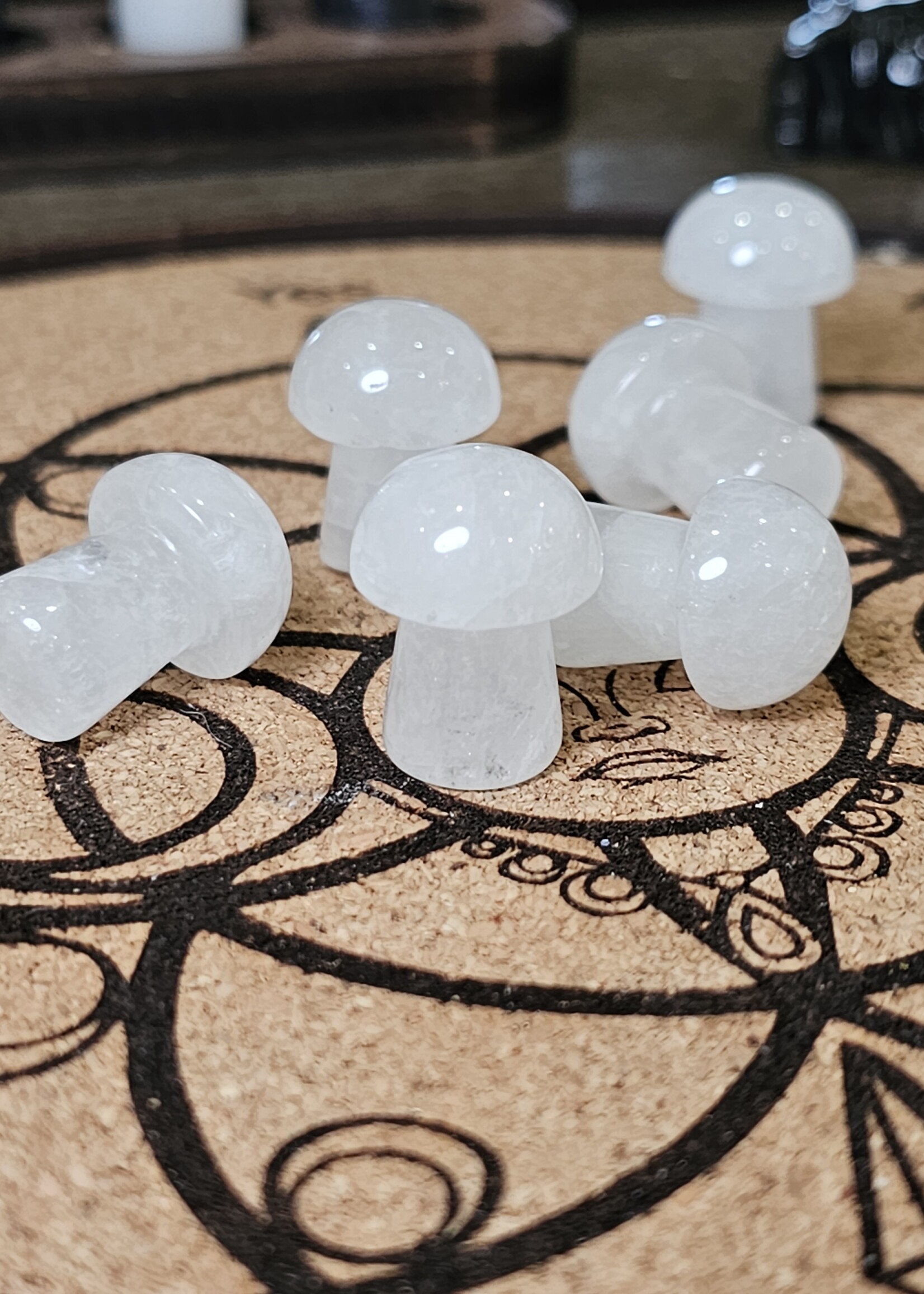 Quartz Mushroom 1"