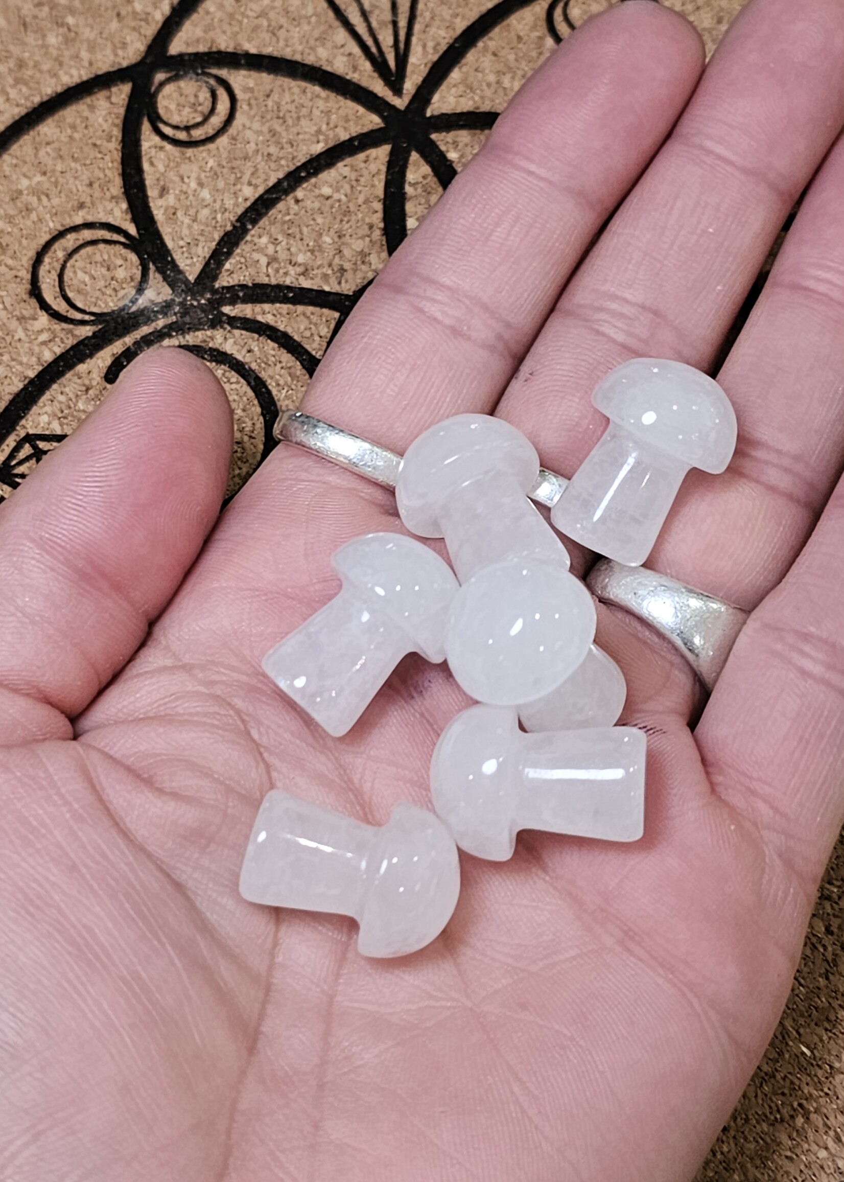 Quartz Mushroom 1"
