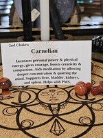 Carnelian Mushroom 1"