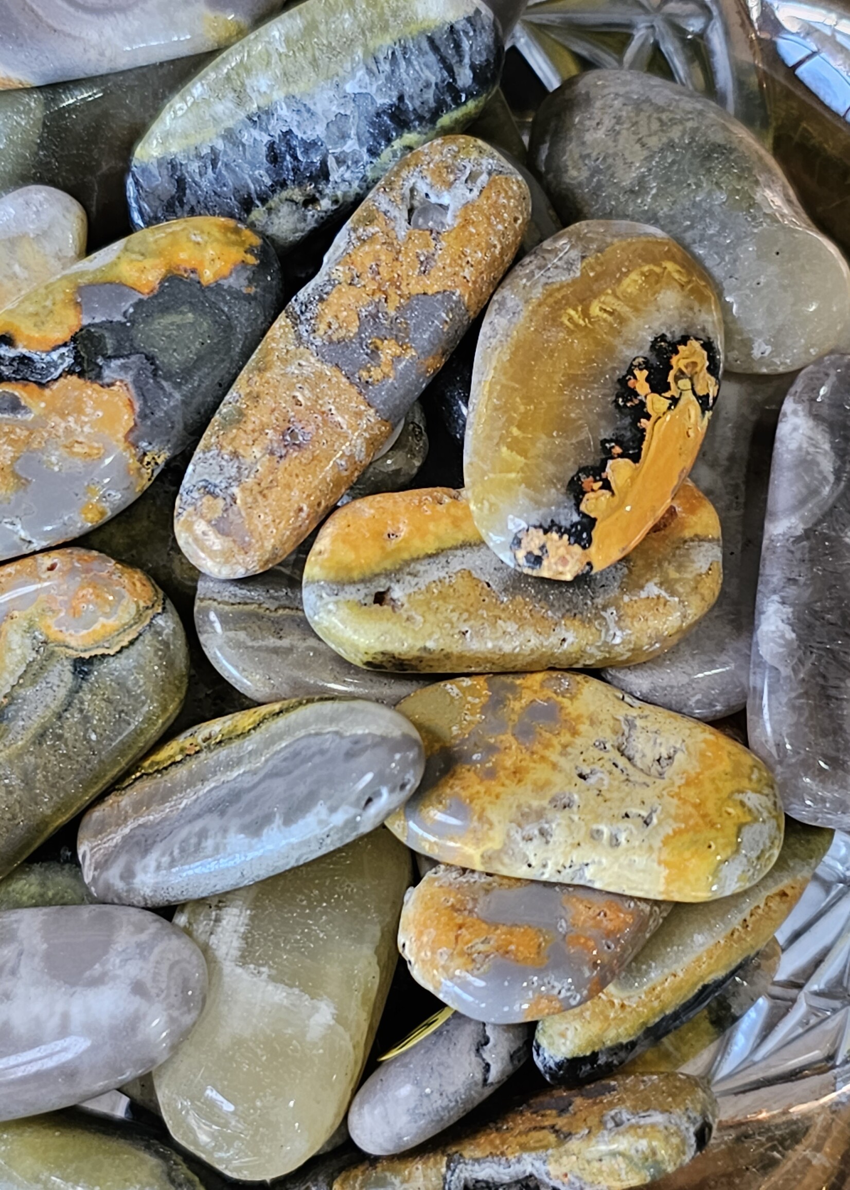 Bumble Bee Jasper Tumbled