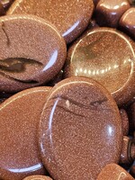 Goldstone Worry Stone 1.5" x 2"