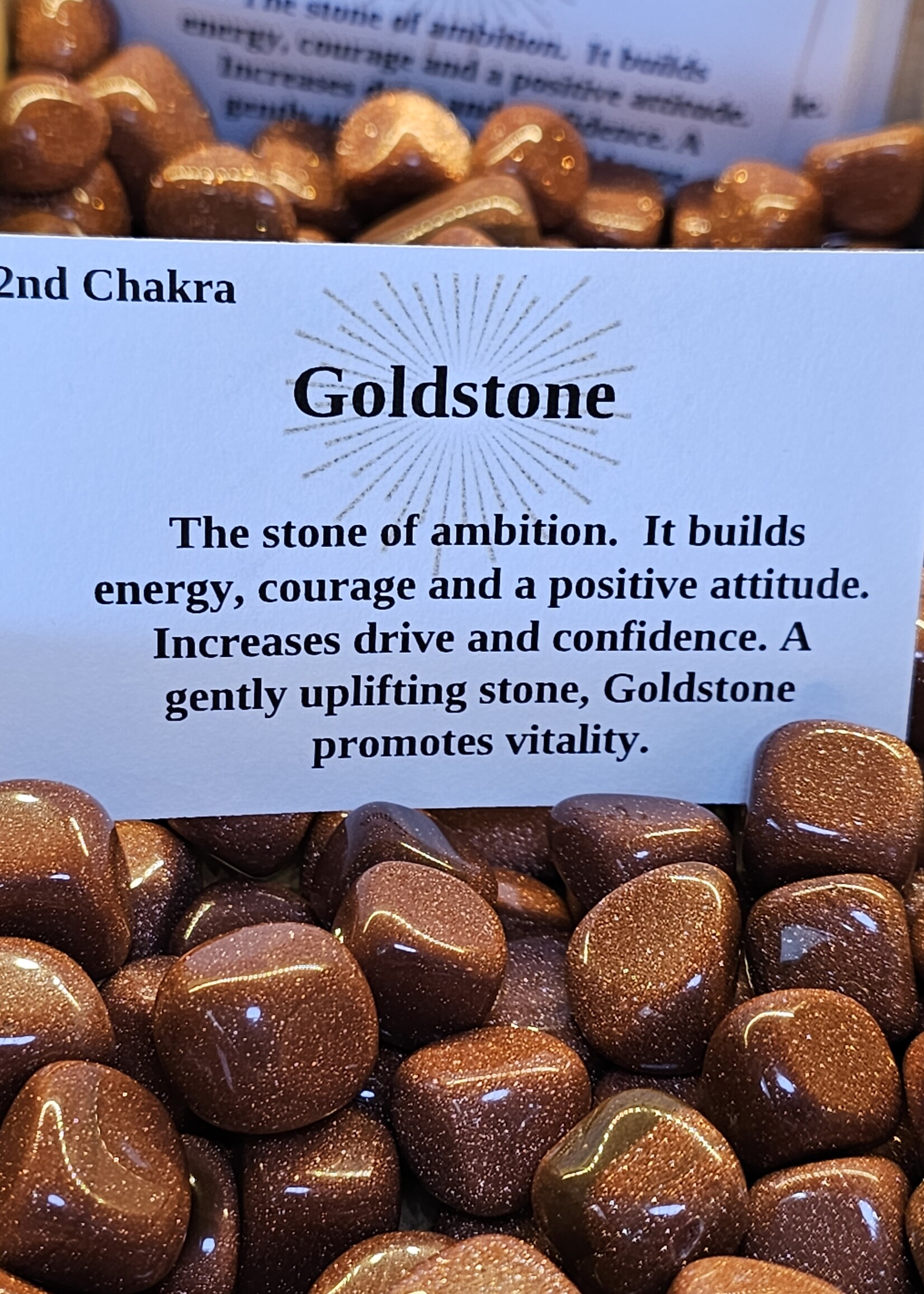 Goldstone Tumbled