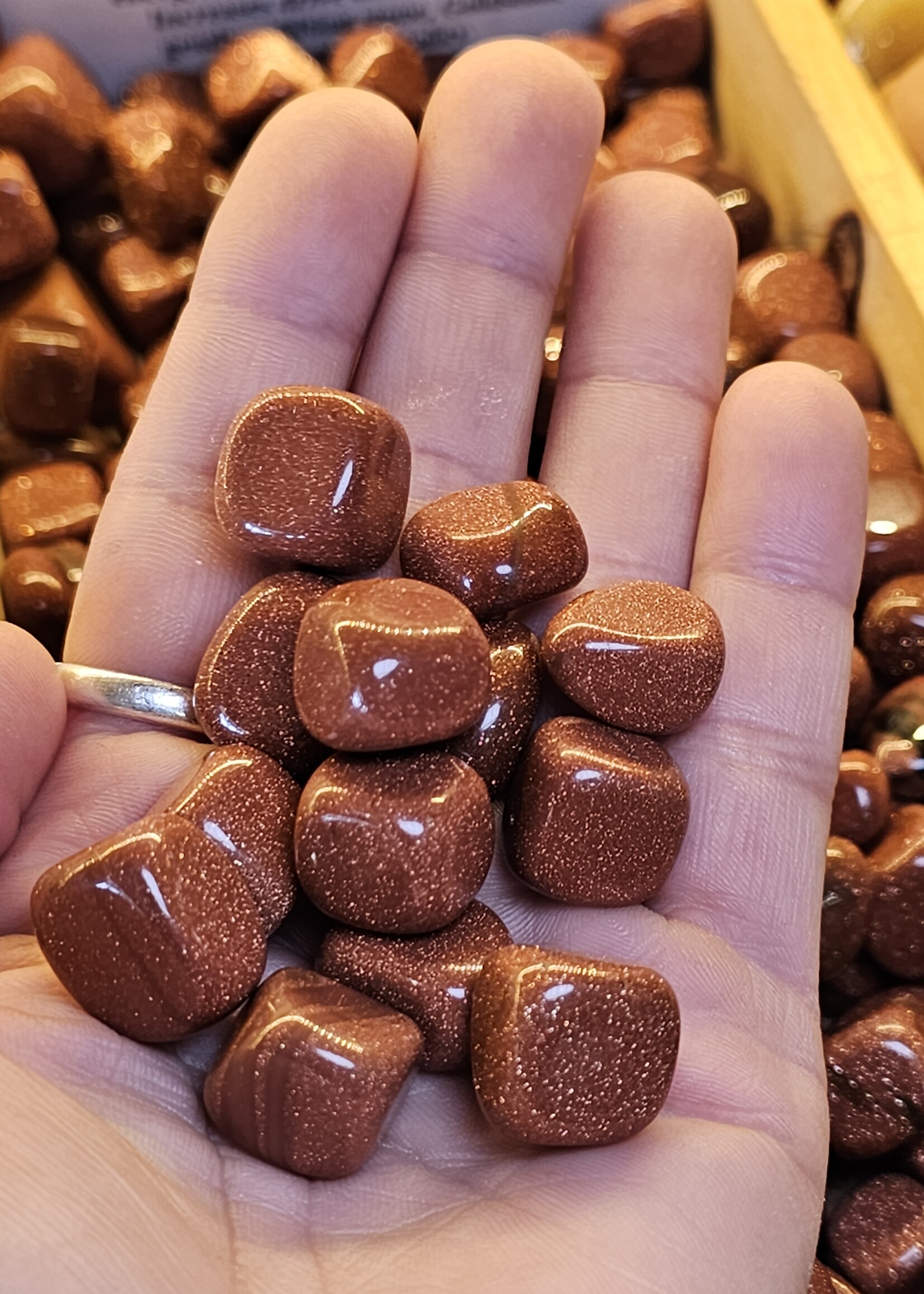 Goldstone Tumbled