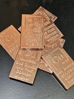 Copper Bar W1.5" x H1.75" x D 3mm