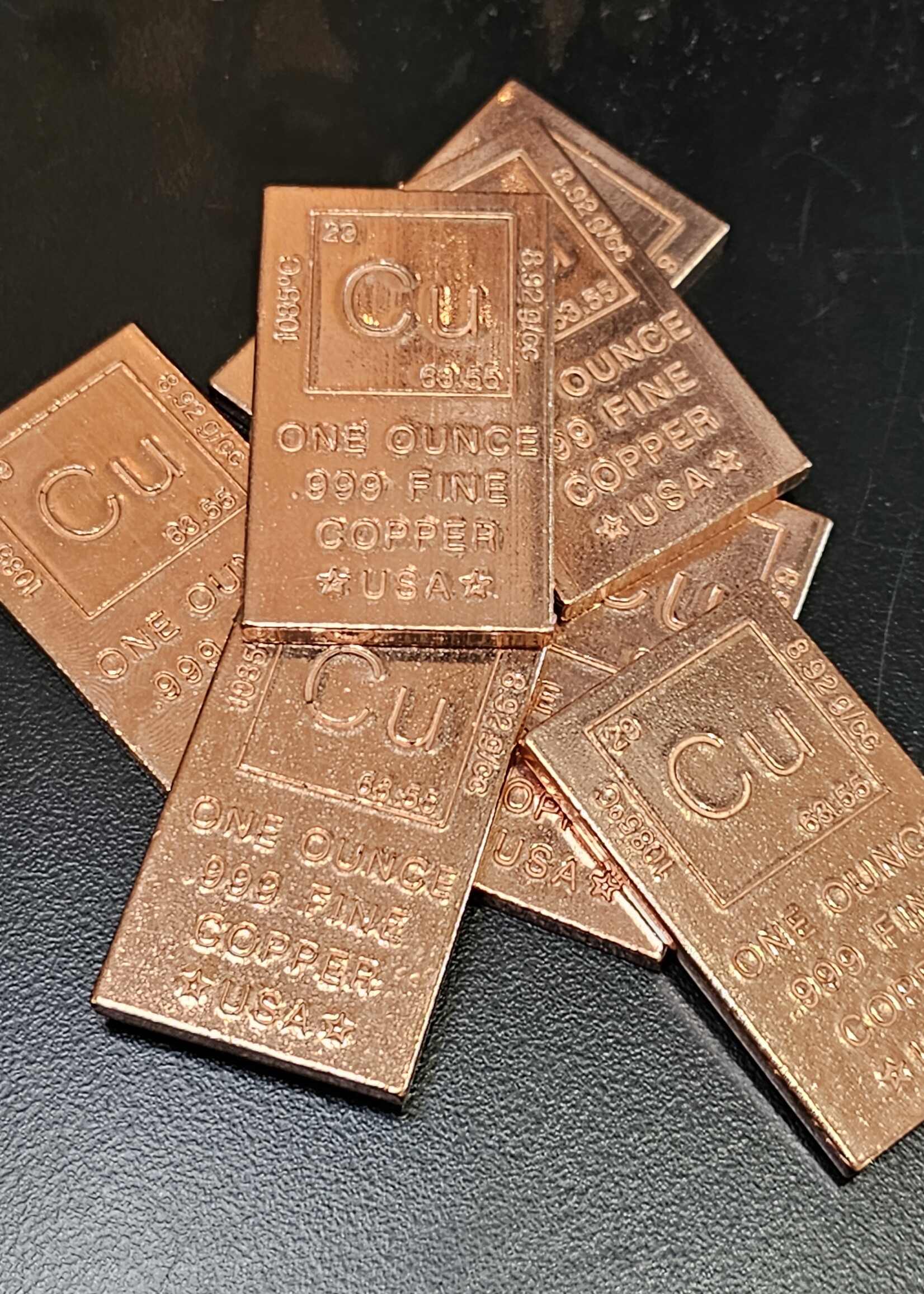 Copper Bar W1.5" x H1.75" x D 3mm