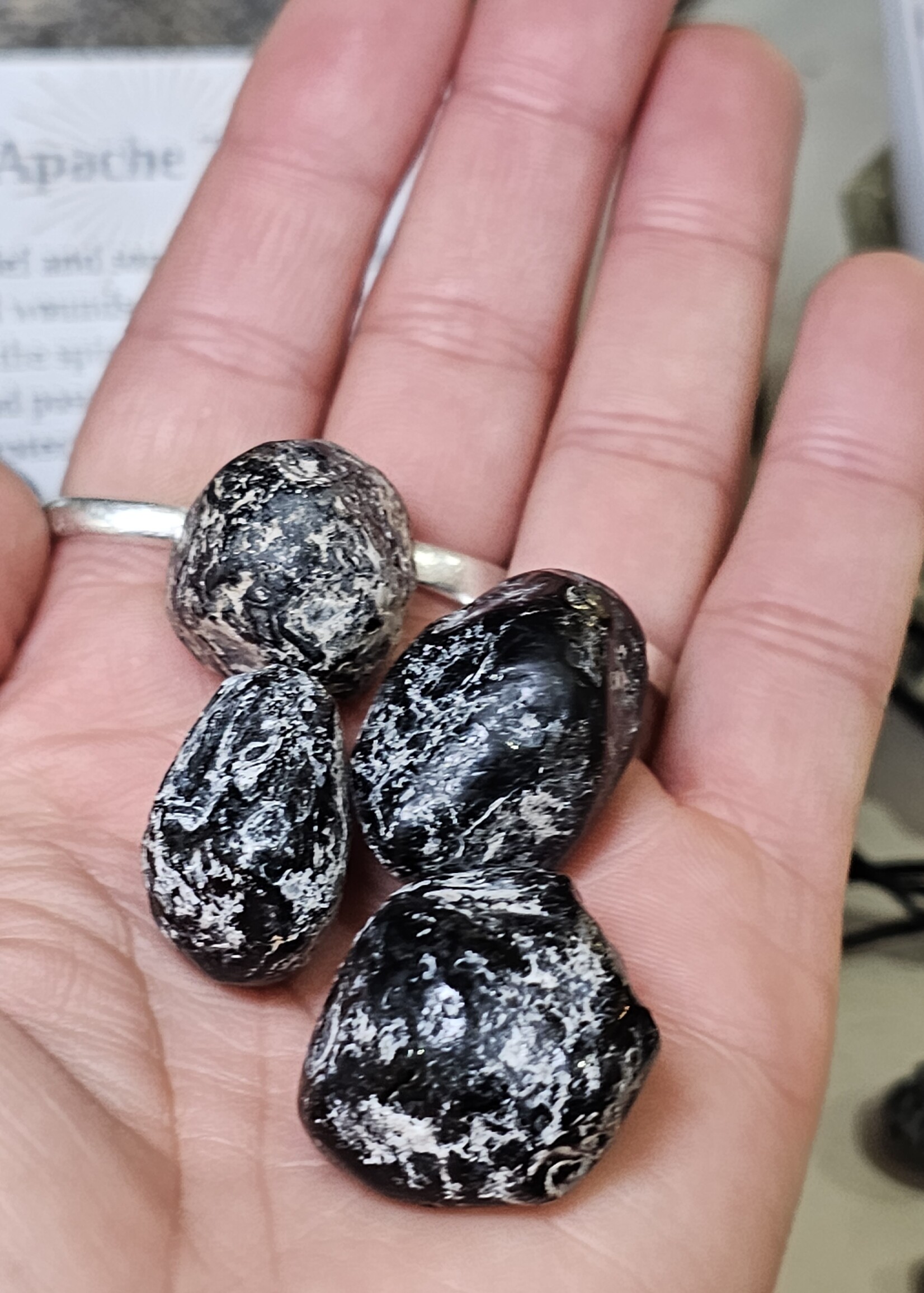 Apache Tears Natural Pebble
