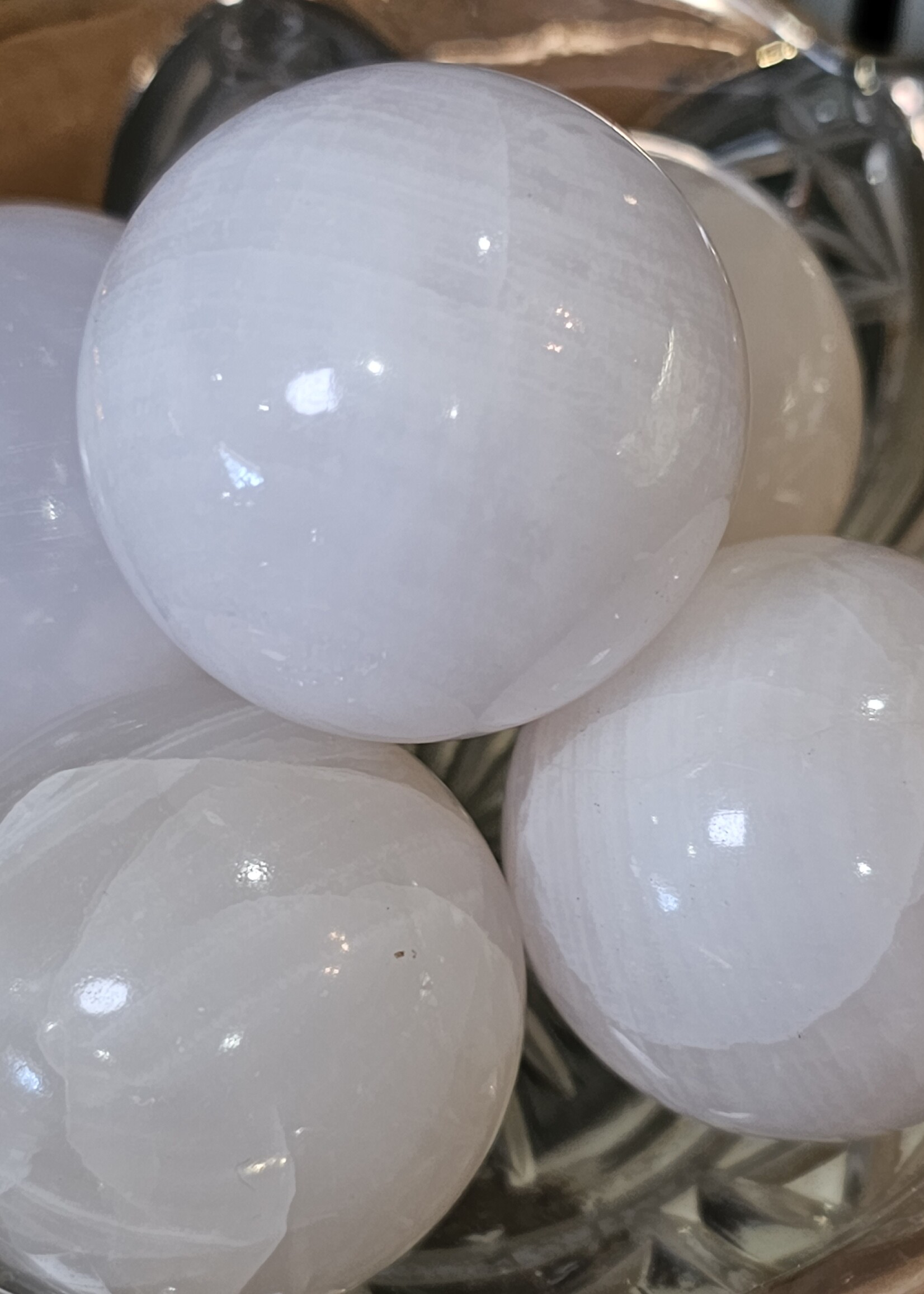 Pink Calcite Sphere 1.5"