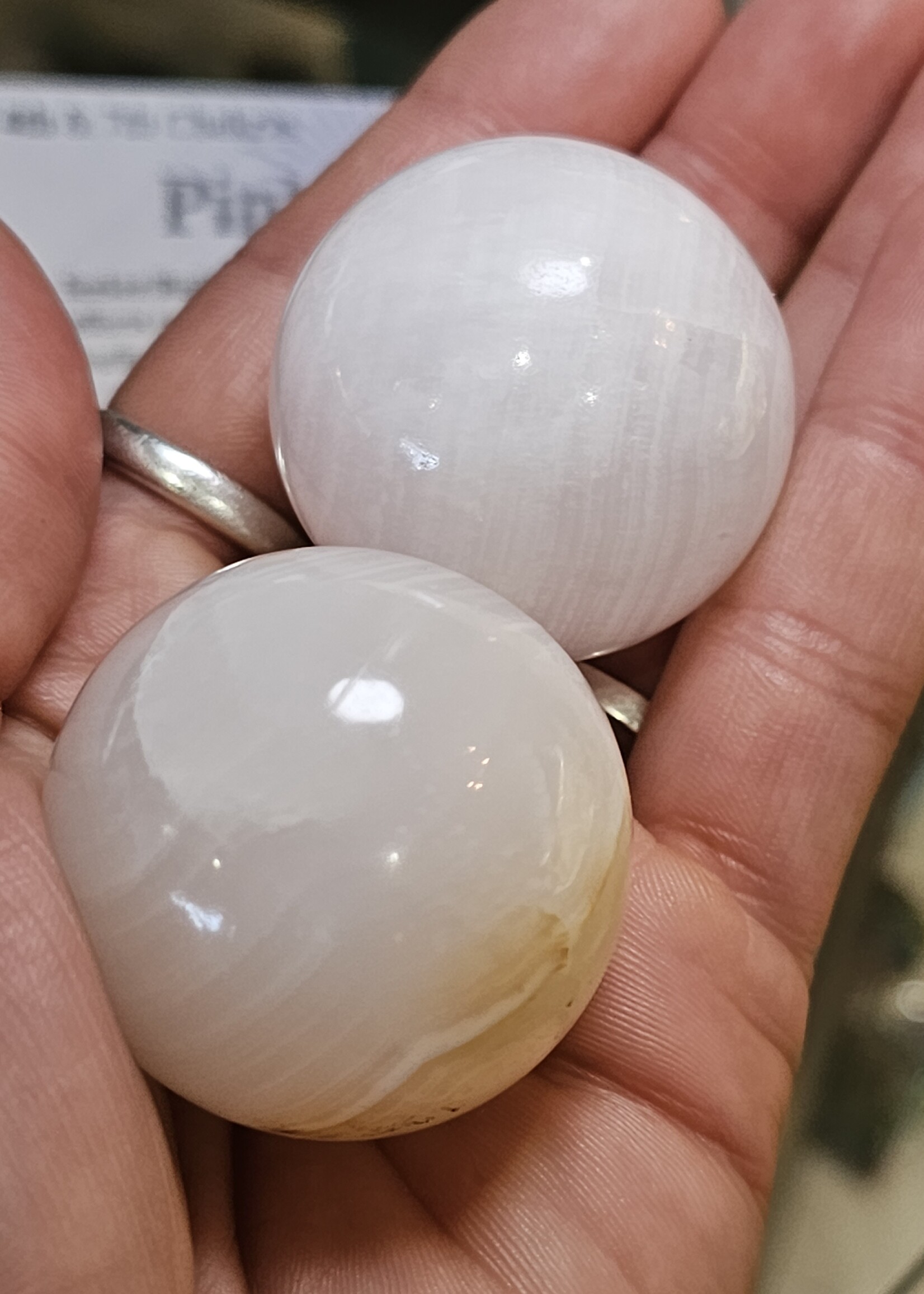 Pink Calcite Sphere 1.5"