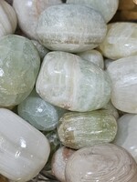 Green Calcite Tumbled, Large