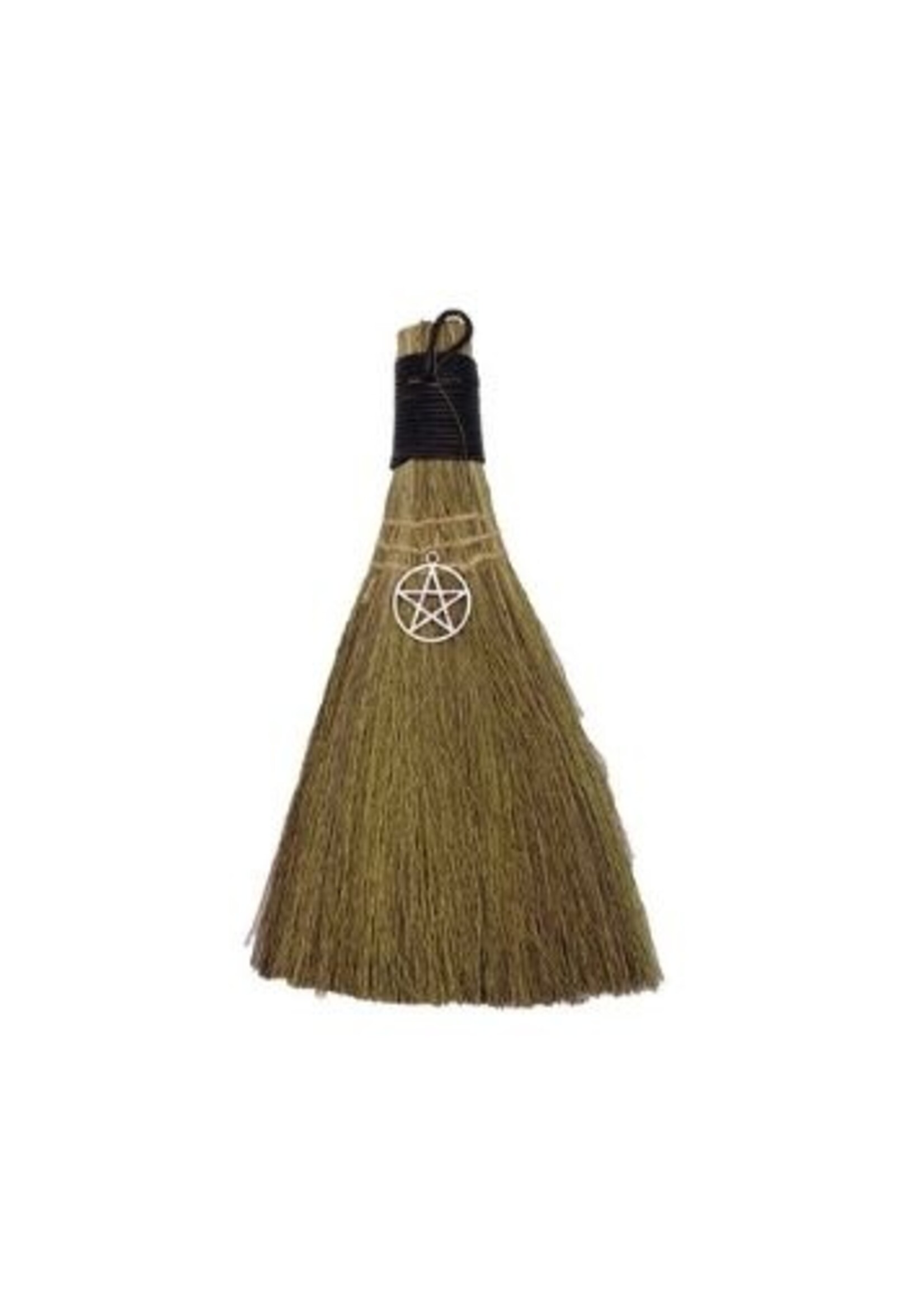 Wicca Broom- Pentacle
