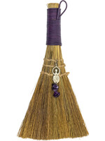 Wicca Broom- Goddess Amethyst