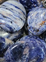 Sodalite Palm Stone 1.5" x 2"