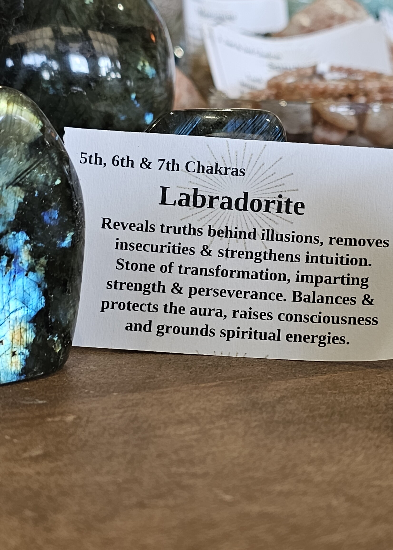 Labradorite Cut Base H2.5"x W2"x D1.5"