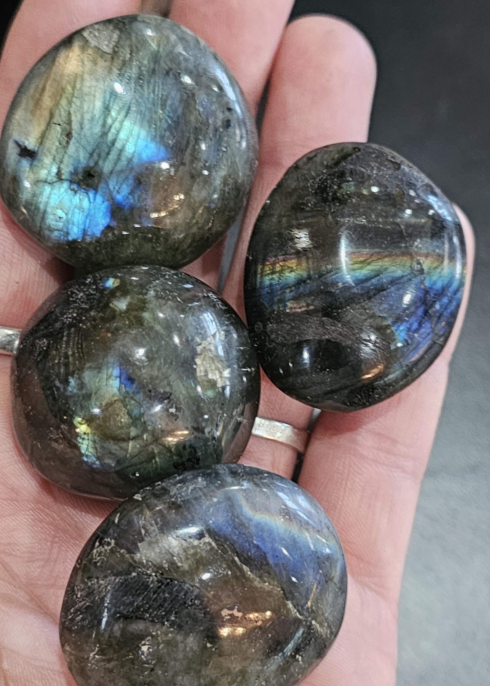 Labradorite Palm Stone