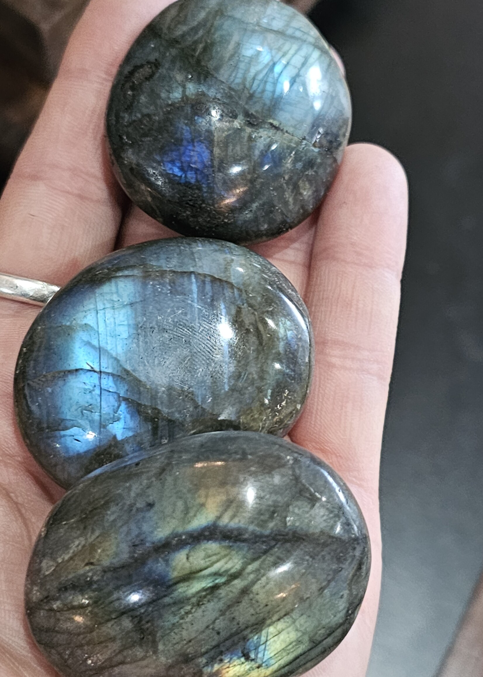 Labradorite Palm Stone
