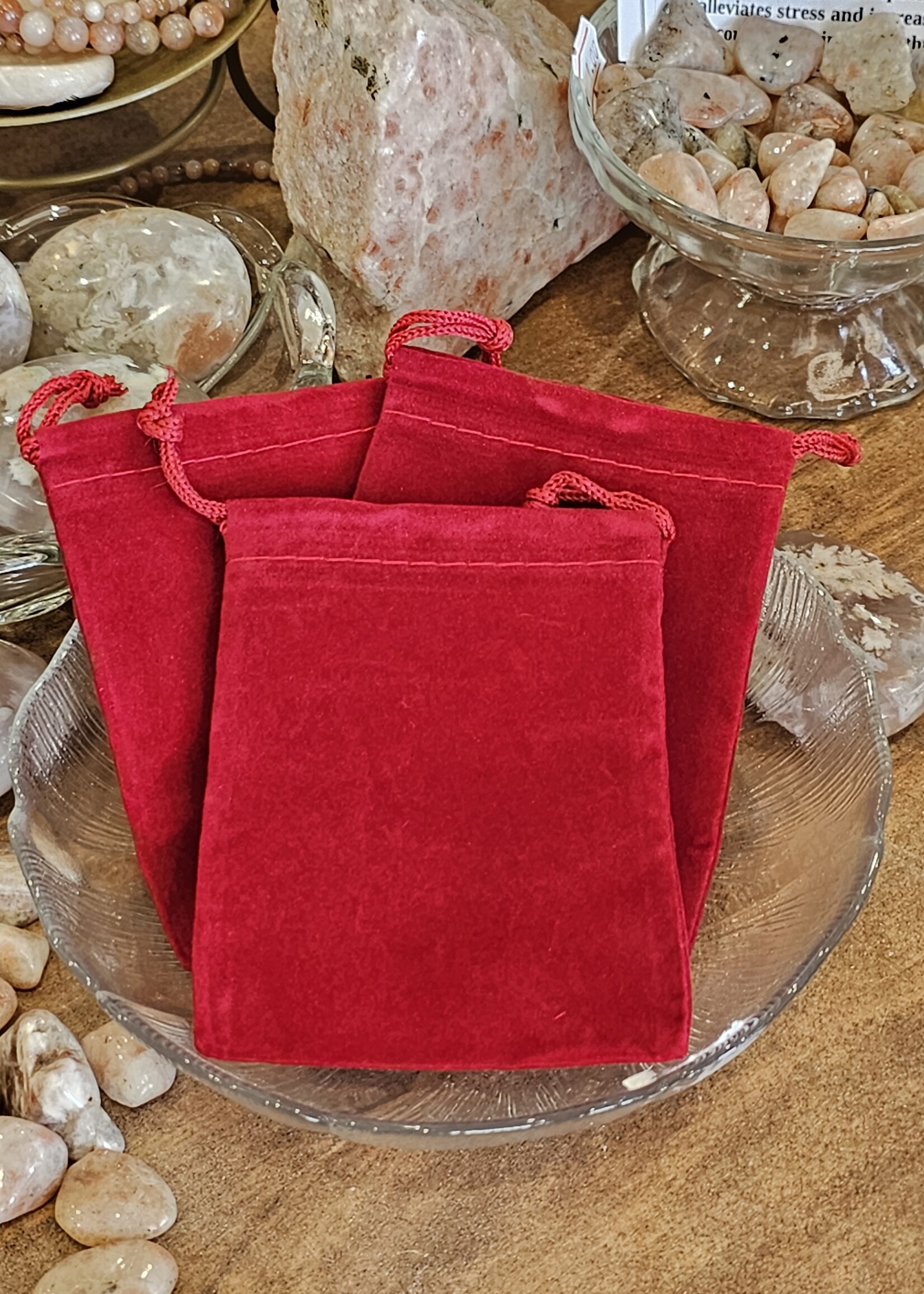 Velvet Drawstring Bag