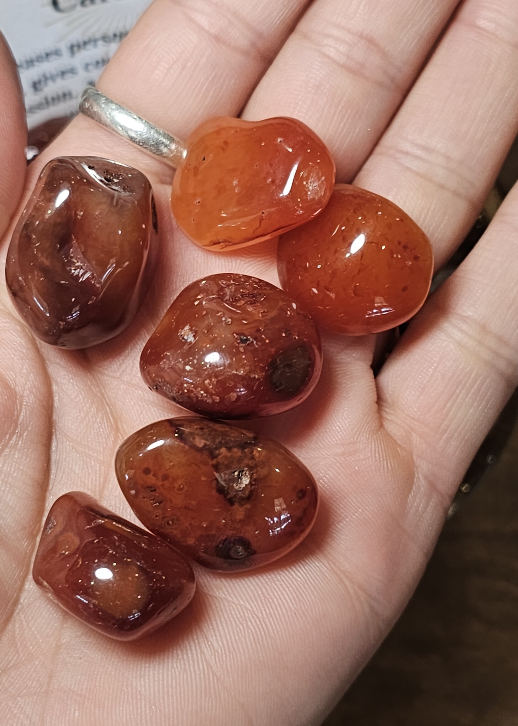 Carnelian Tumbled, AA Quality, Madagascar