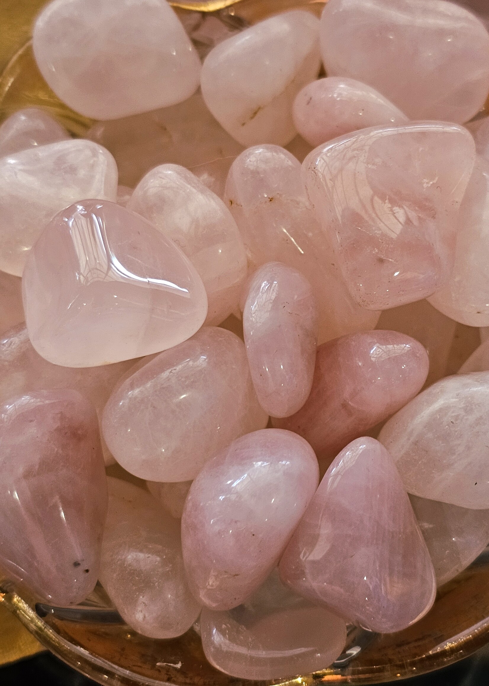 Rose Quartz Tumbled, Medium