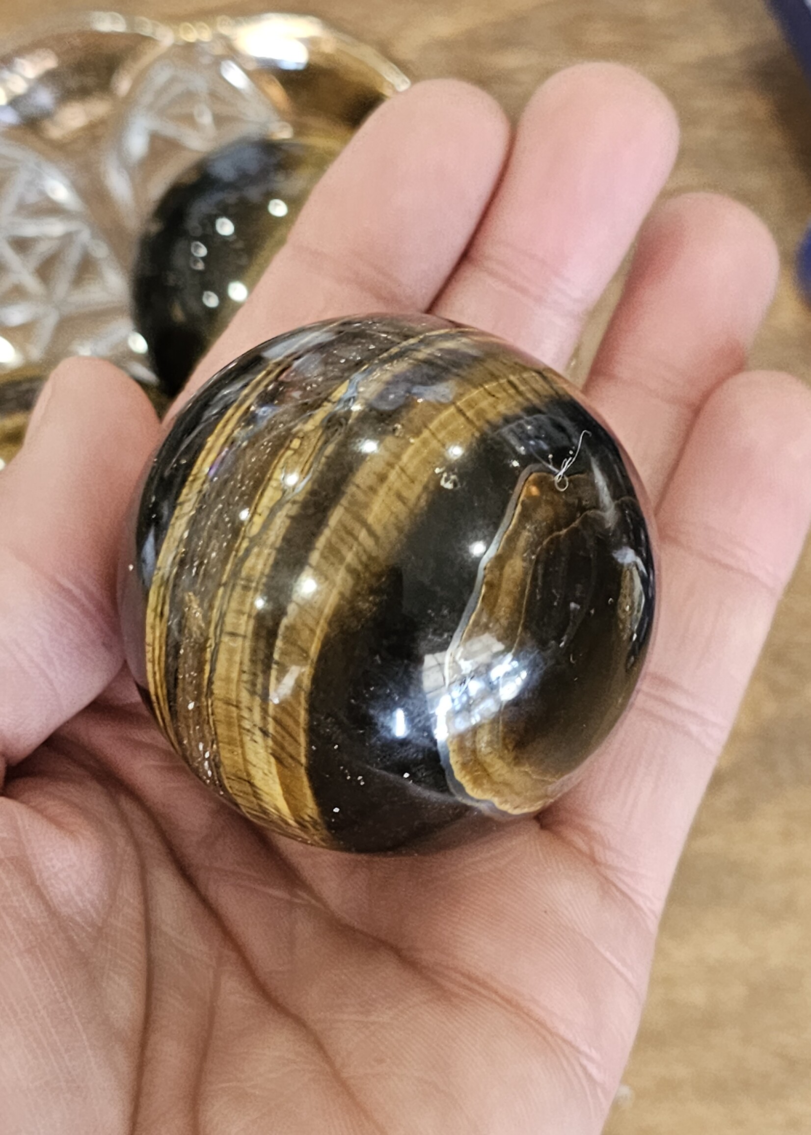 Tiger Eye Sphere 2"