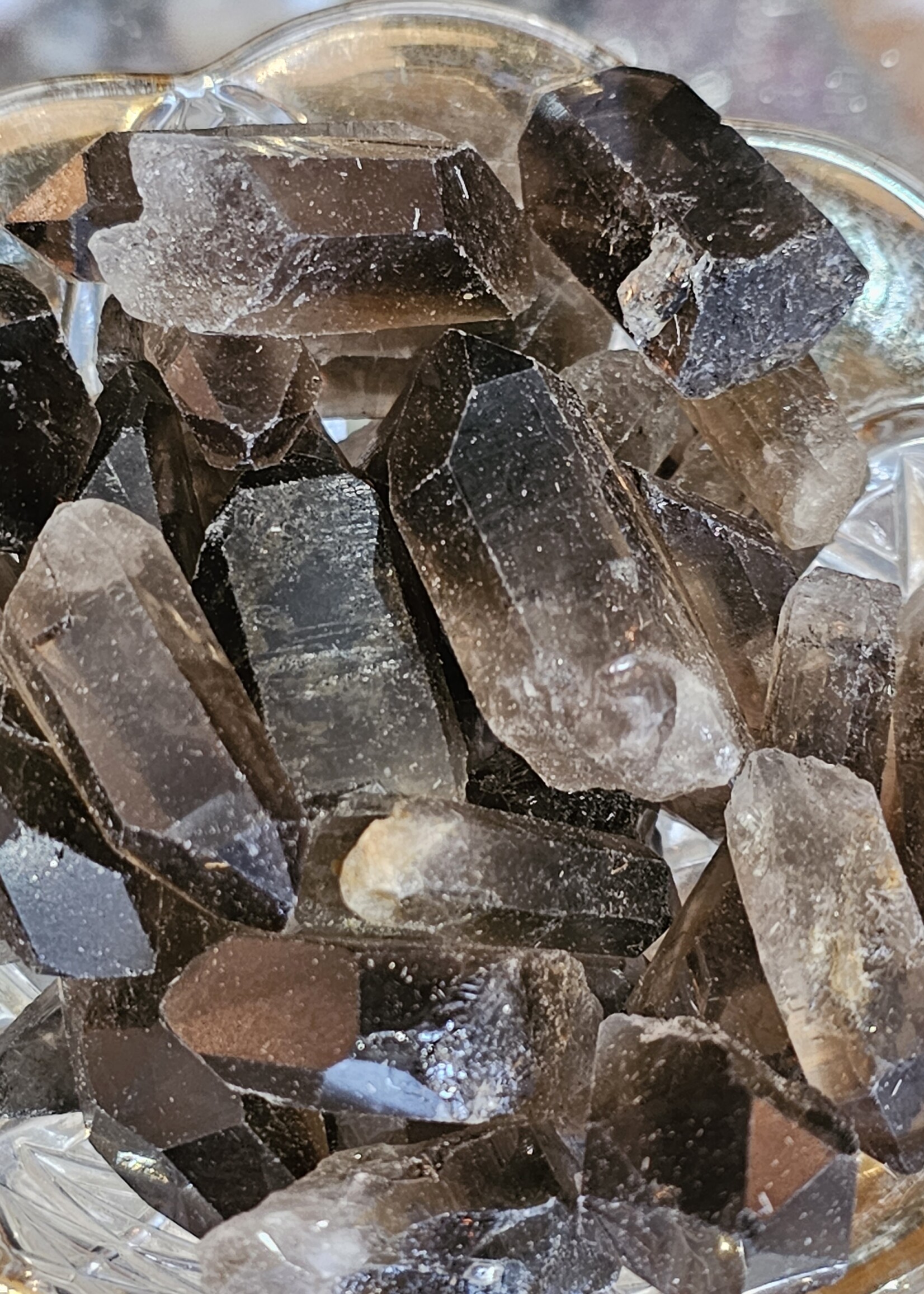 Smokey Quartz Point -Brazil 1.5-2"