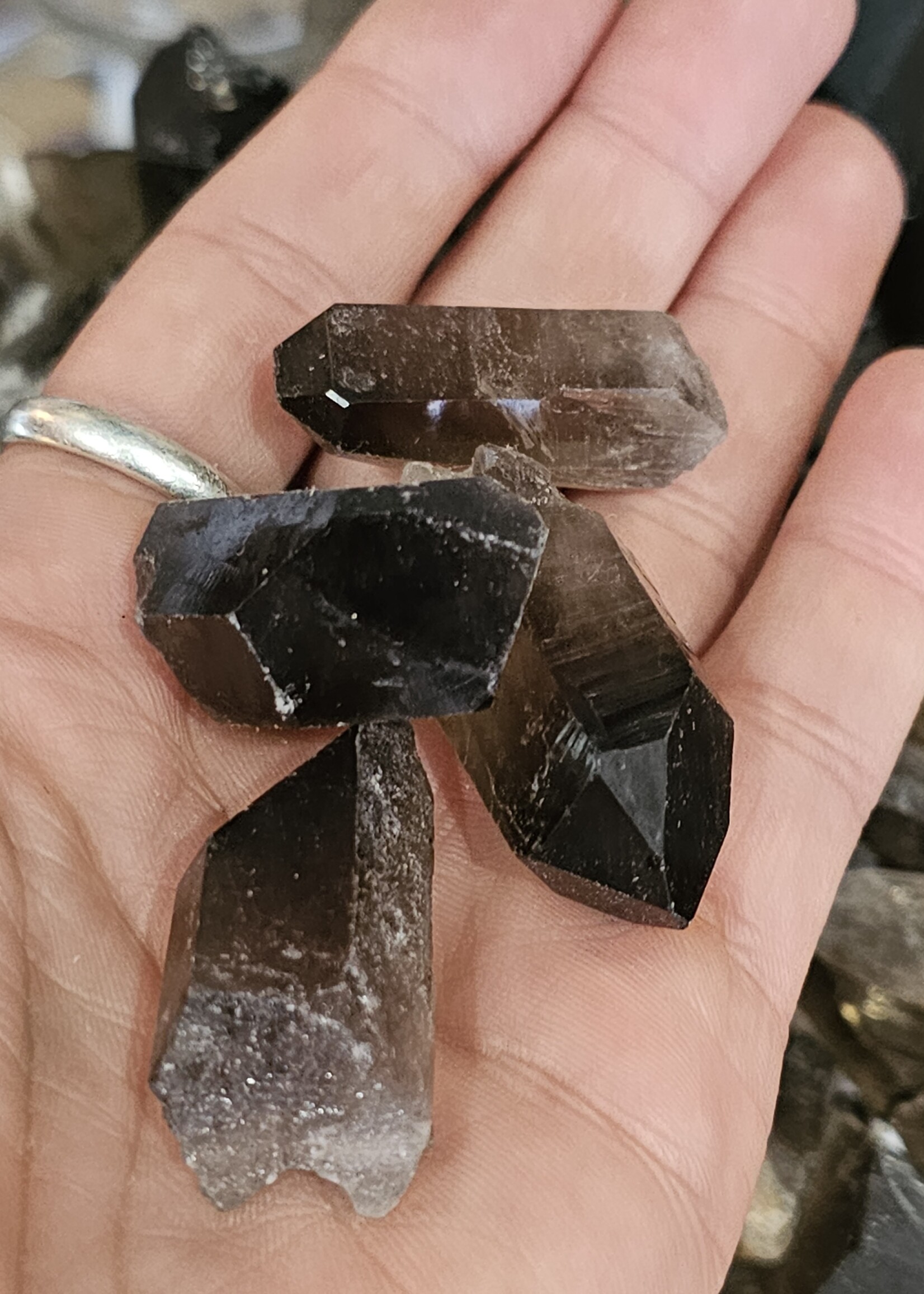 Smokey Quartz Point -Brazil 1.5-2"