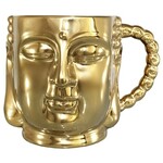 Buddha Mug Ceramic Gold- Hand wash/  Do Not Microwave