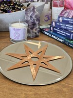 Pleiadian Star 8" Crystal Grid