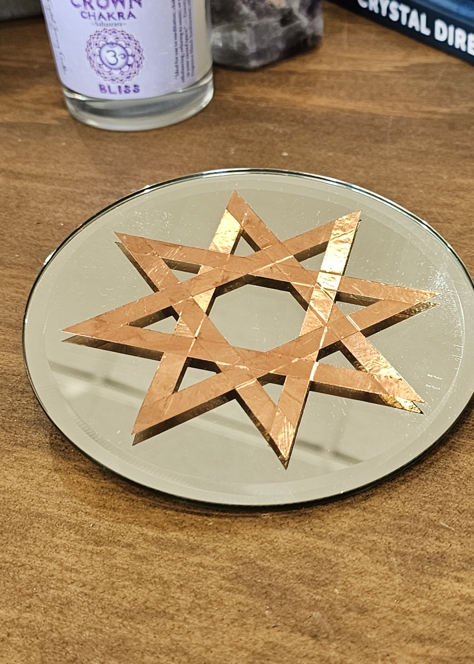 Sirian Star 5" Crystal Grid No Base