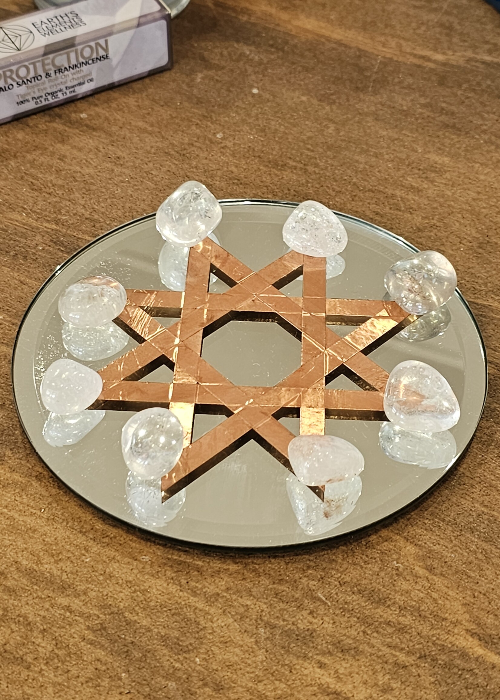 Sirian Star 5" Crystal Grid No Base
