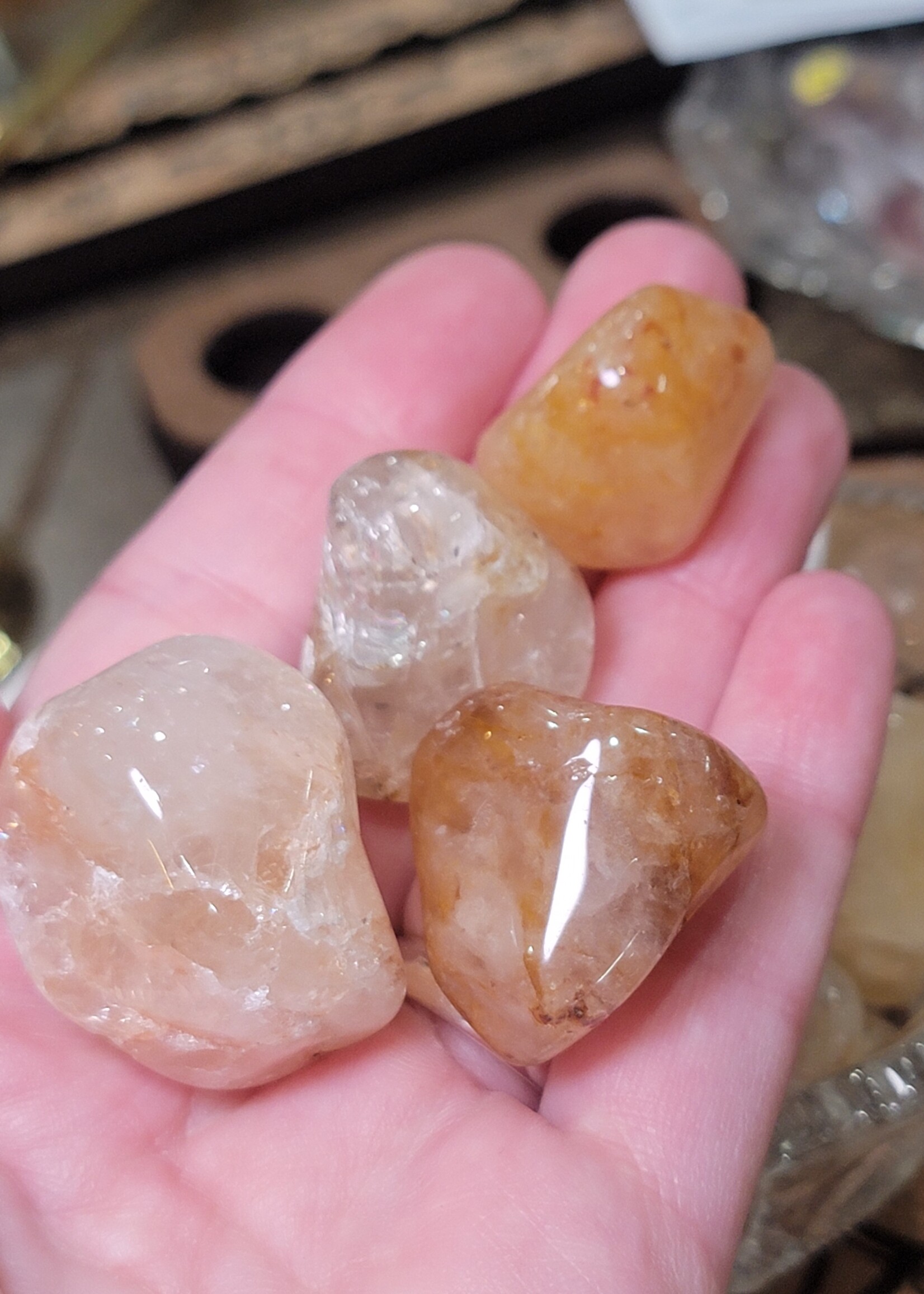 Golden Healer Quartz Tumbled Medium